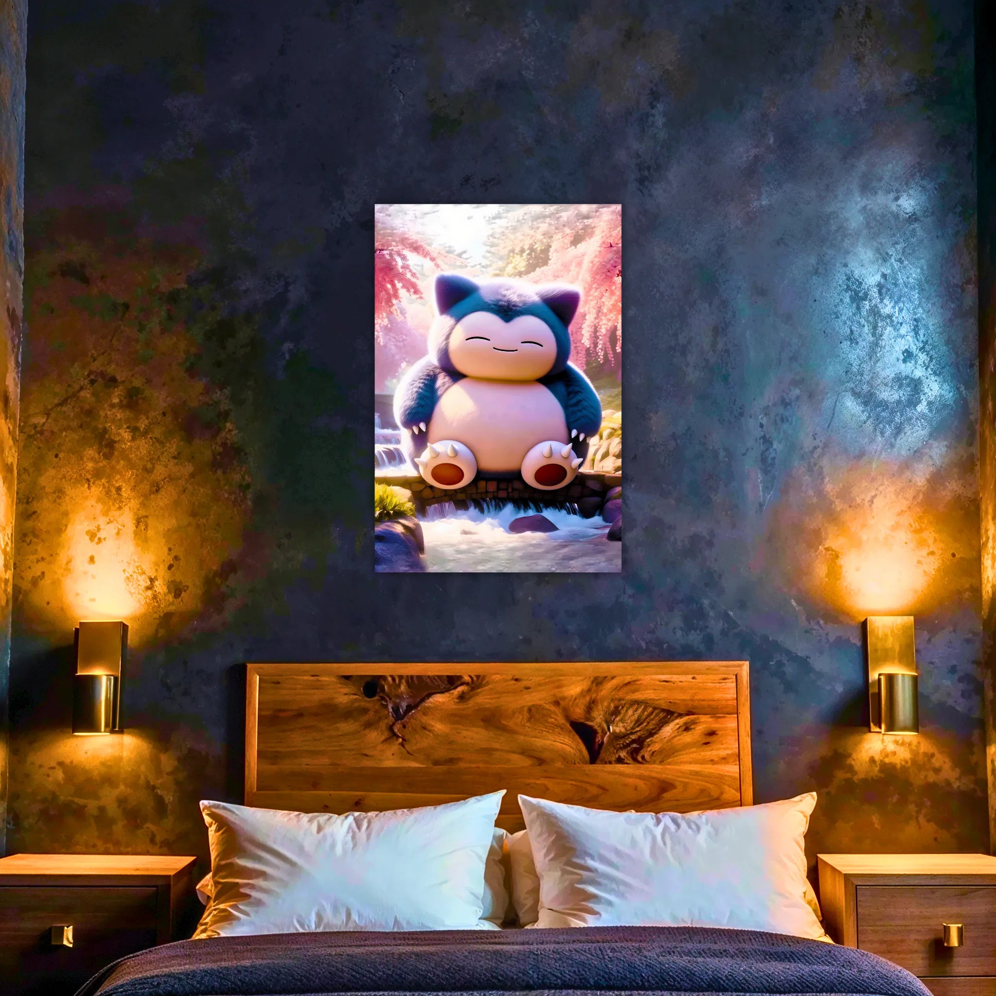 Tableau Pokémon Ronflex Réaliste