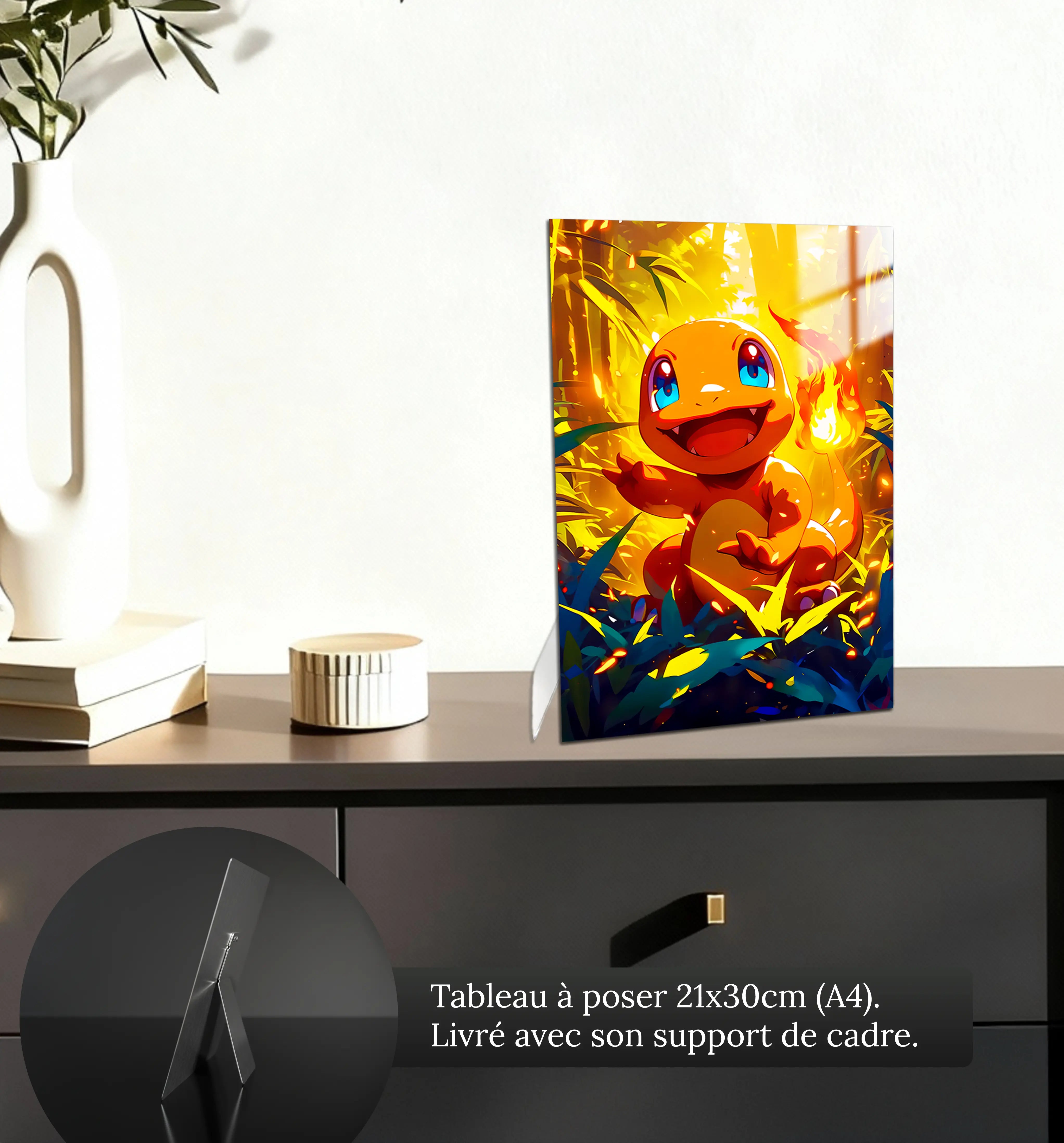 tableau-pokemon-salameche-petit-format-a-poser-sur-meuble | DreamWay