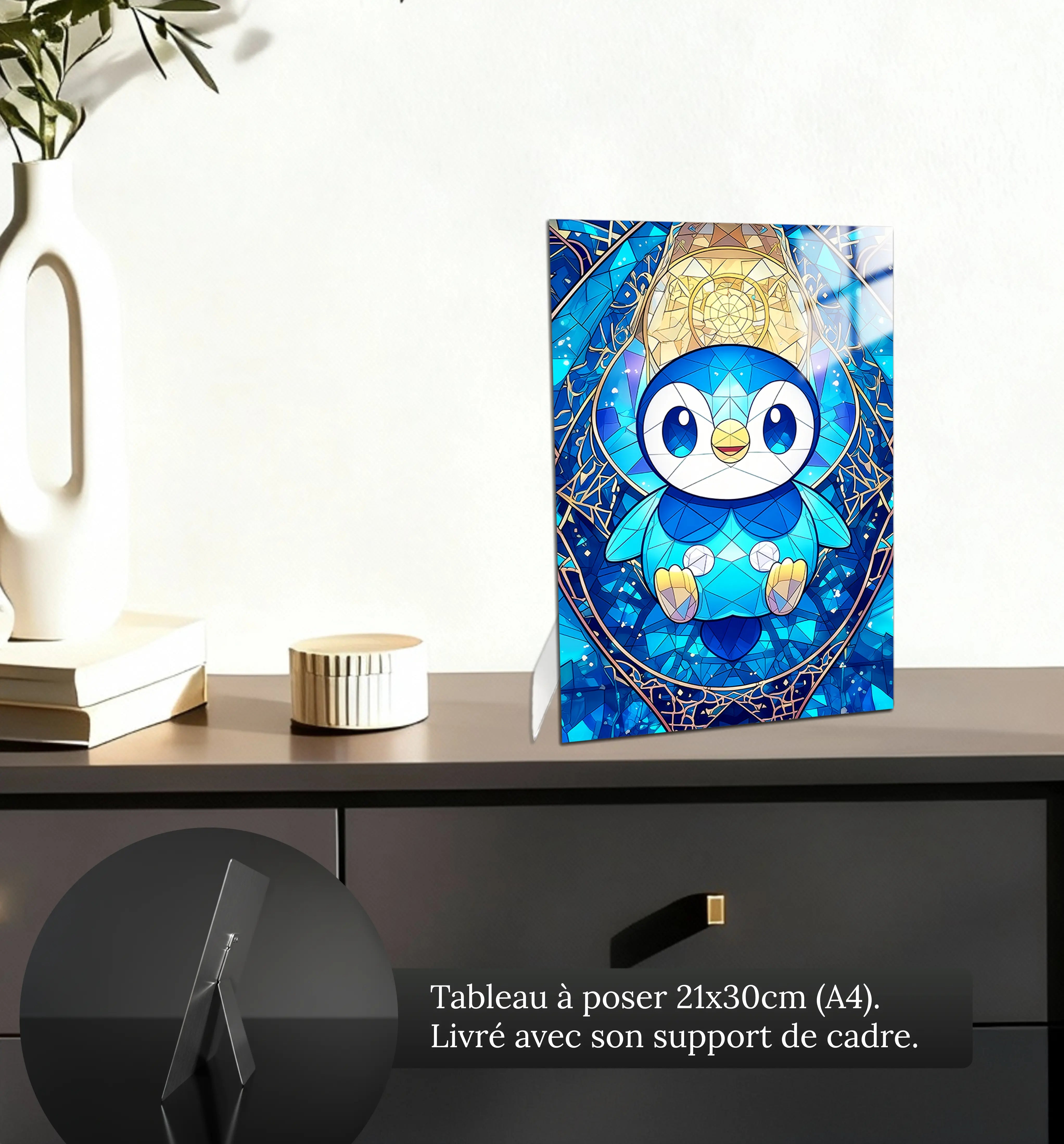 tableau-pokemon-tiplouf-vitrail-petit-format-a-poser-sur-meuble | DreamWay