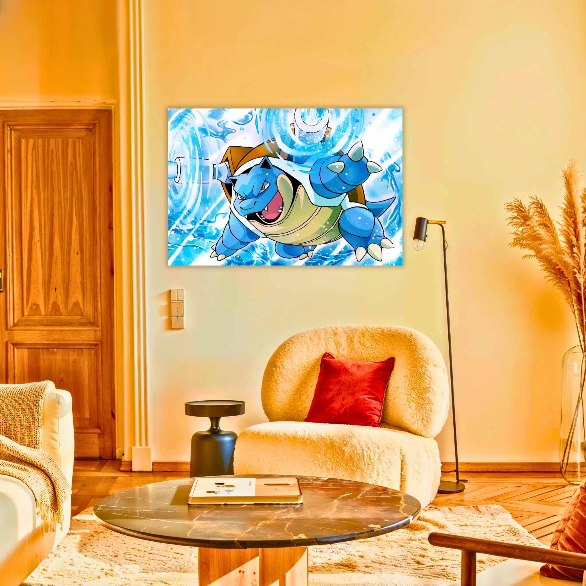 Tableau Pokémon Tortank Attaque