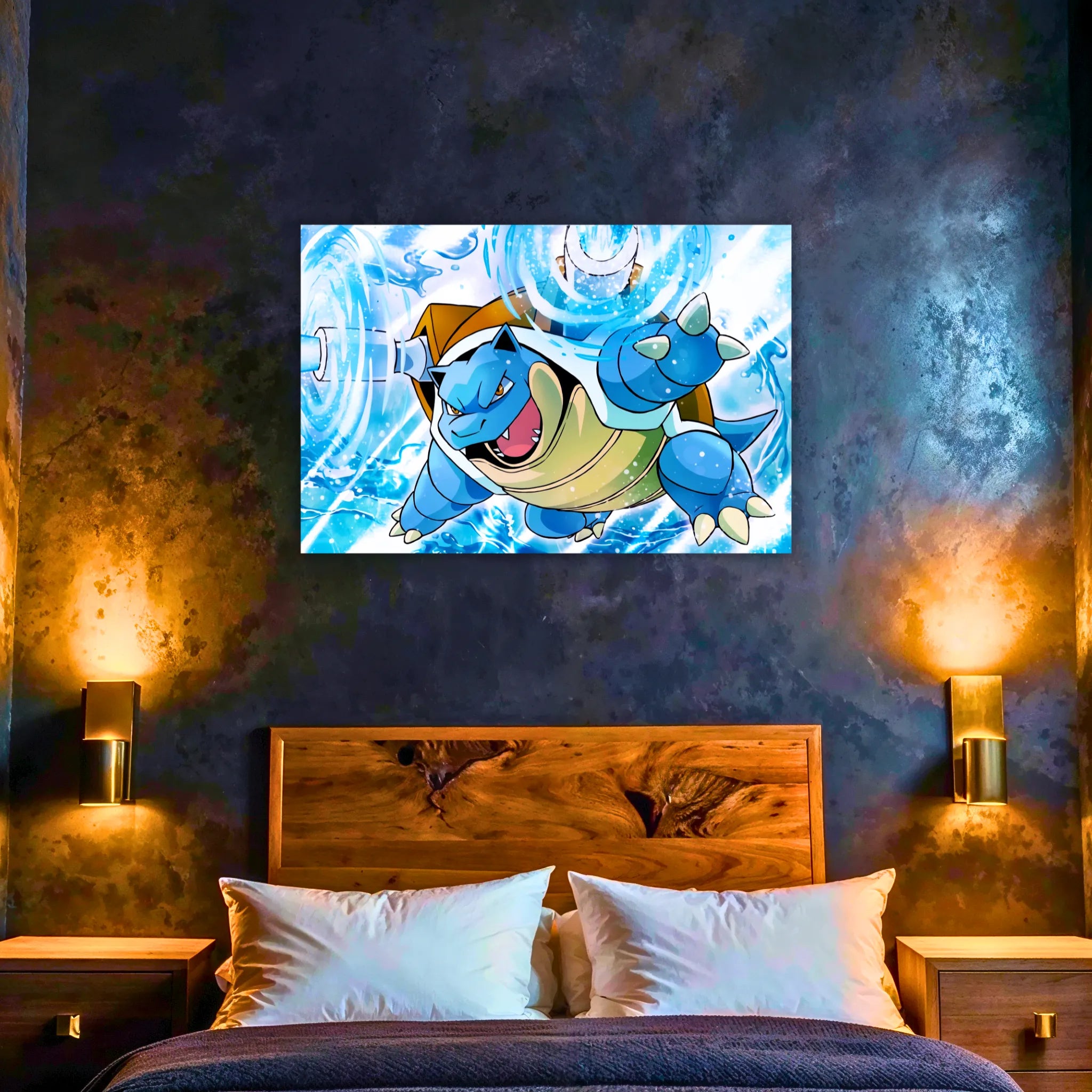 Tableau Pokémon Tortank Attaque