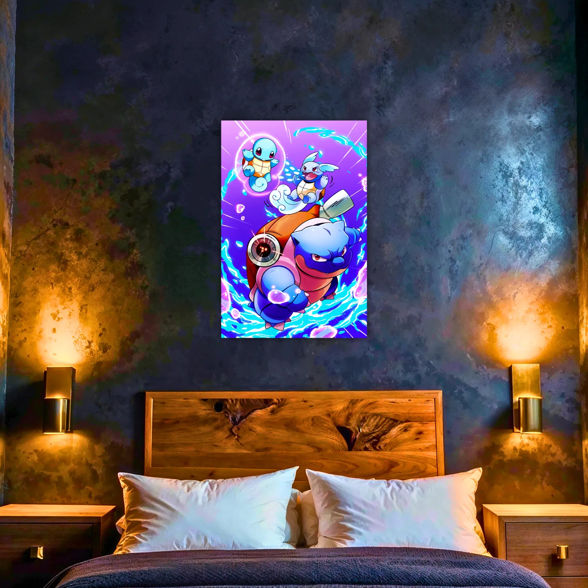 Tableau Pokémon Tortank Carapuce Et Carapaffe