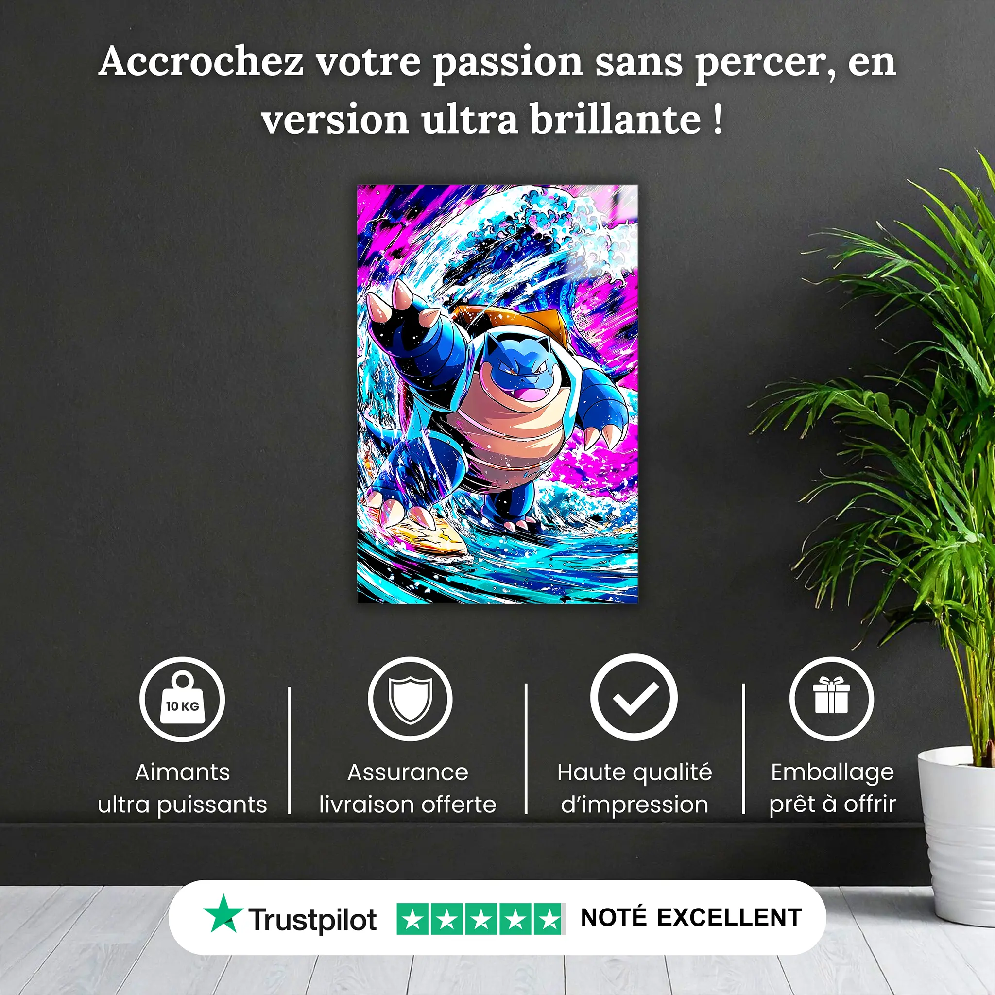 tableau-pokemon-tortank-colore-pourquoi-acheter | DreamWay