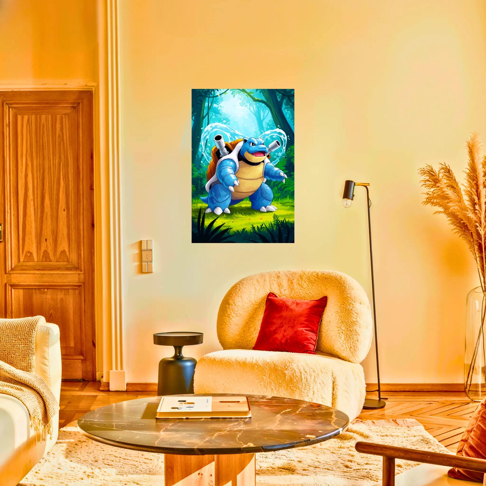 Tableau Pokémon Tortank Nature