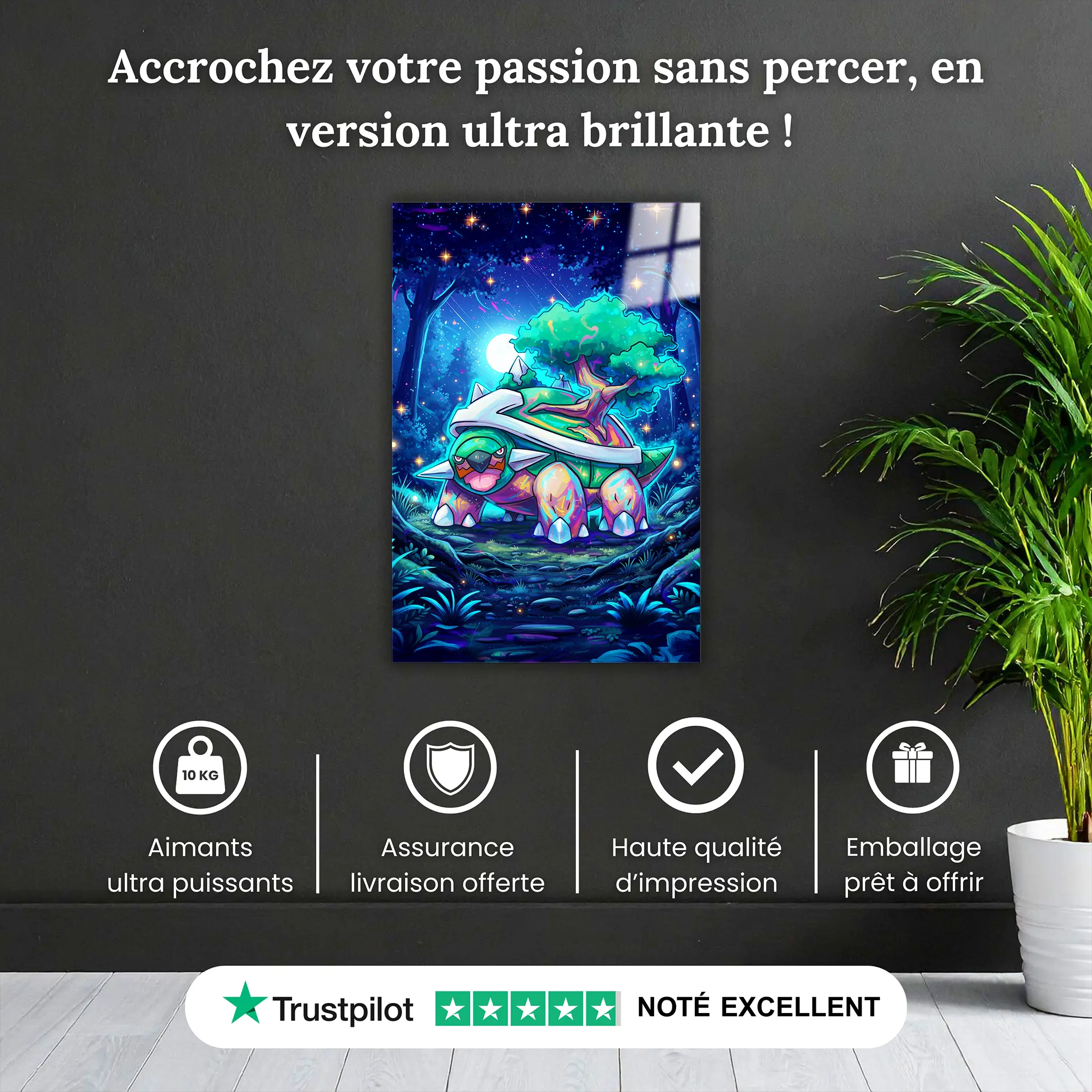 tableau-pokemon-torterra-colore-pourquoi-acheter | DreamWay