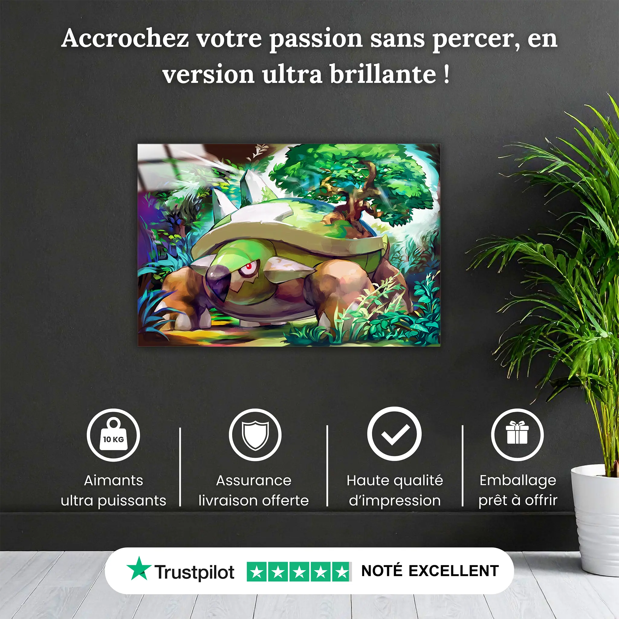tableau-pokemon-torterra-paysage-pourquoi-acheter | DreamWay