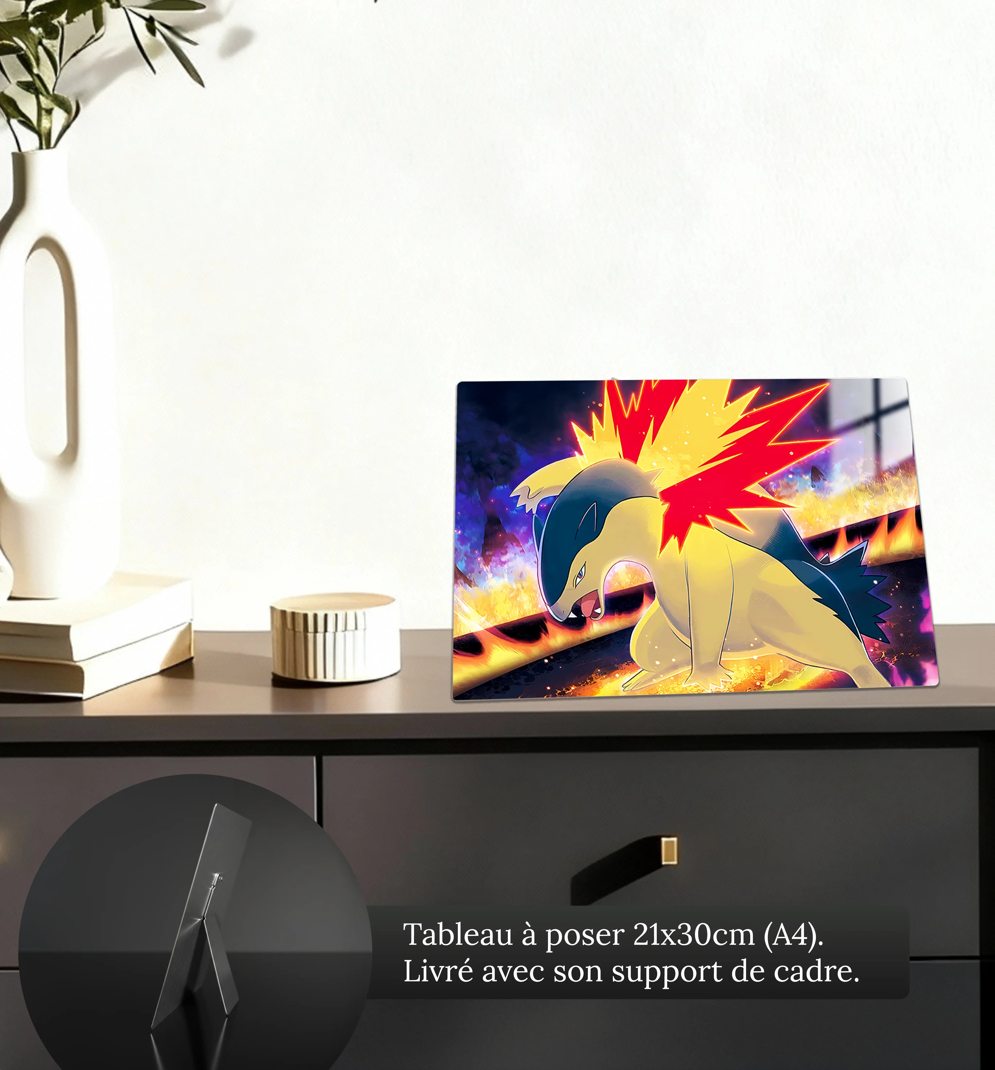 tableau-pokemon-typhlosion-attaque-petit-format-a-poser-sur-meuble | DreamWay