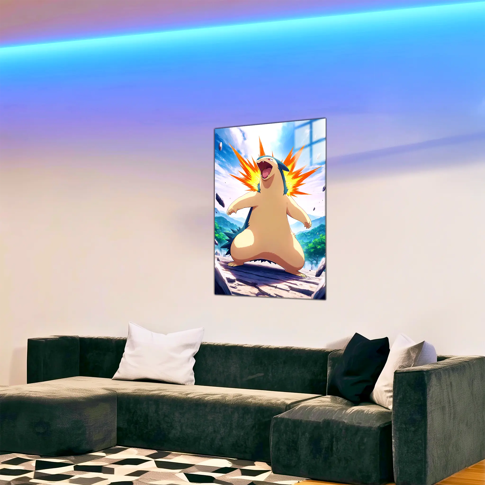 tableau-pokemon-typhlosion-dans-le-salon | DreamWay