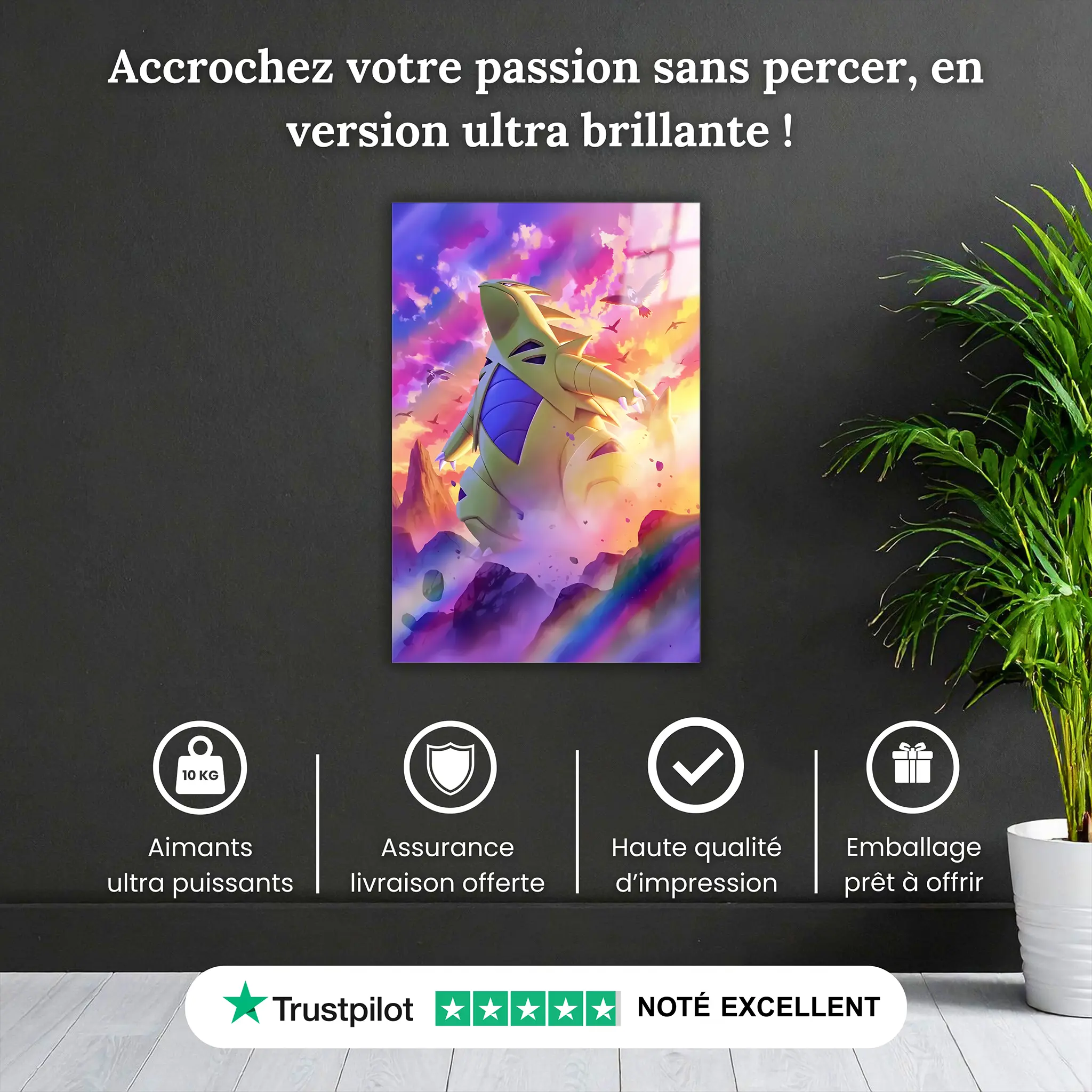 tableau-pokemon-tyranocif-colore-pourquoi-acheter | DreamWay