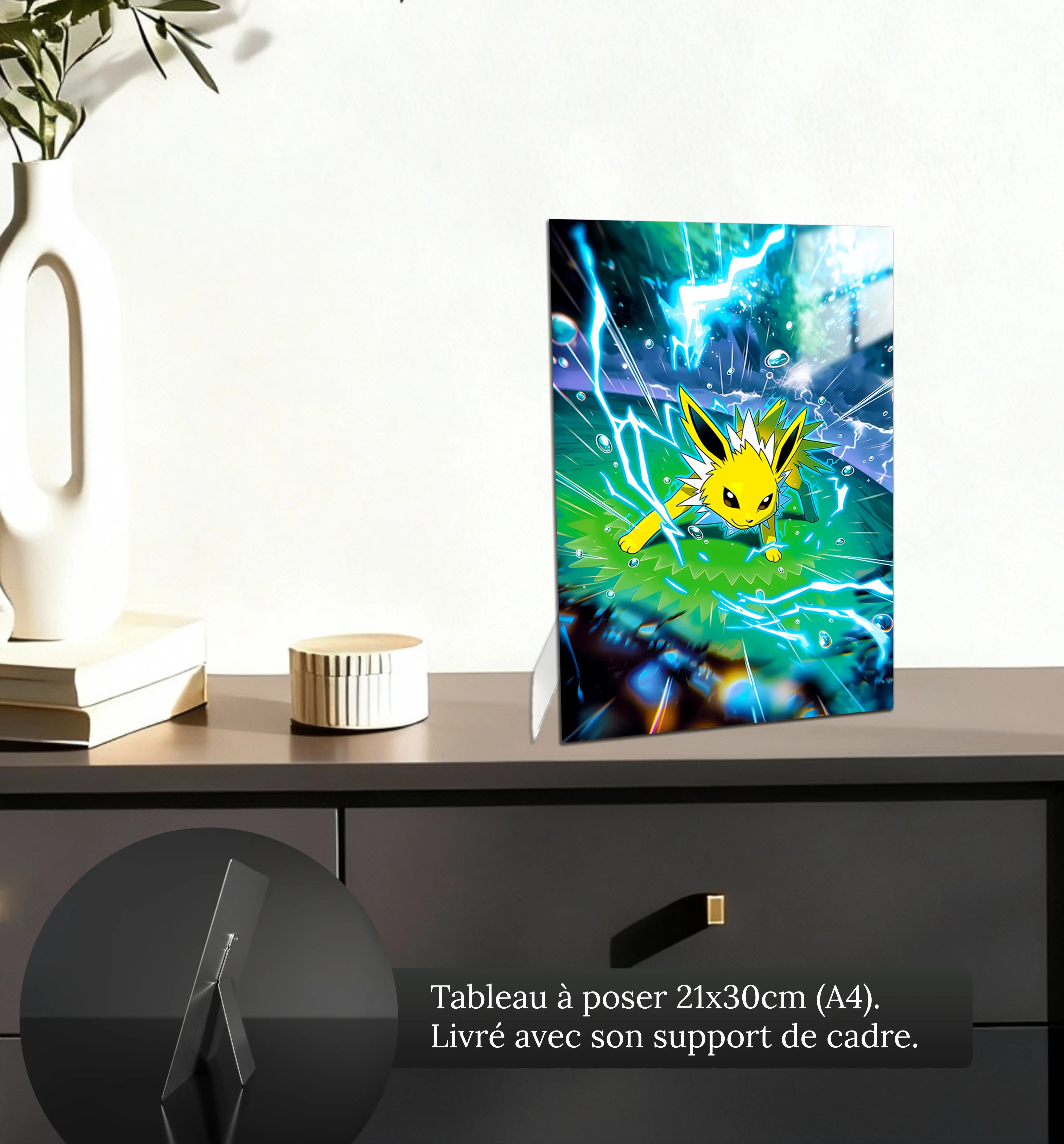 tableau-pokemon-voltali-attaque-petit-format-a-poser-sur-meuble | DreamWay
