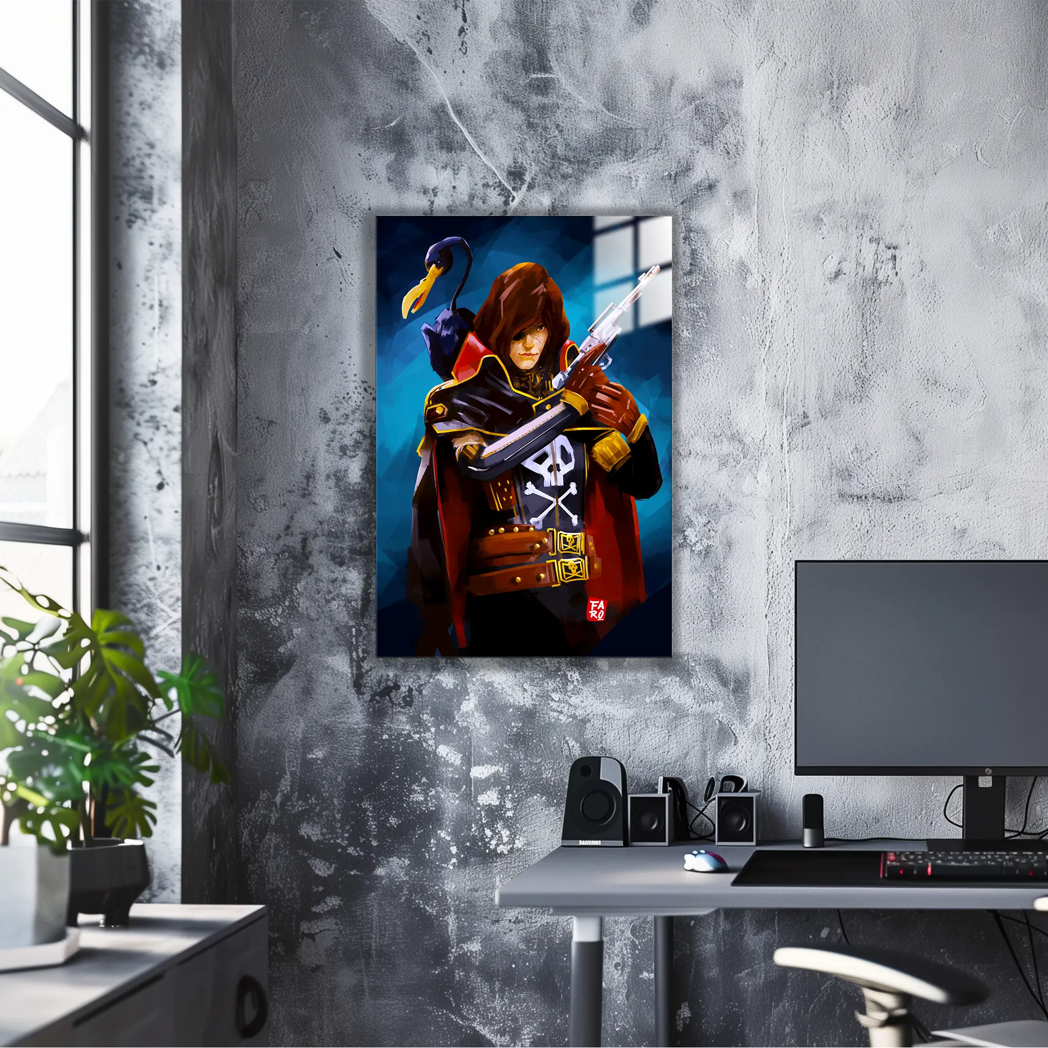 Tableau Portrait Albator