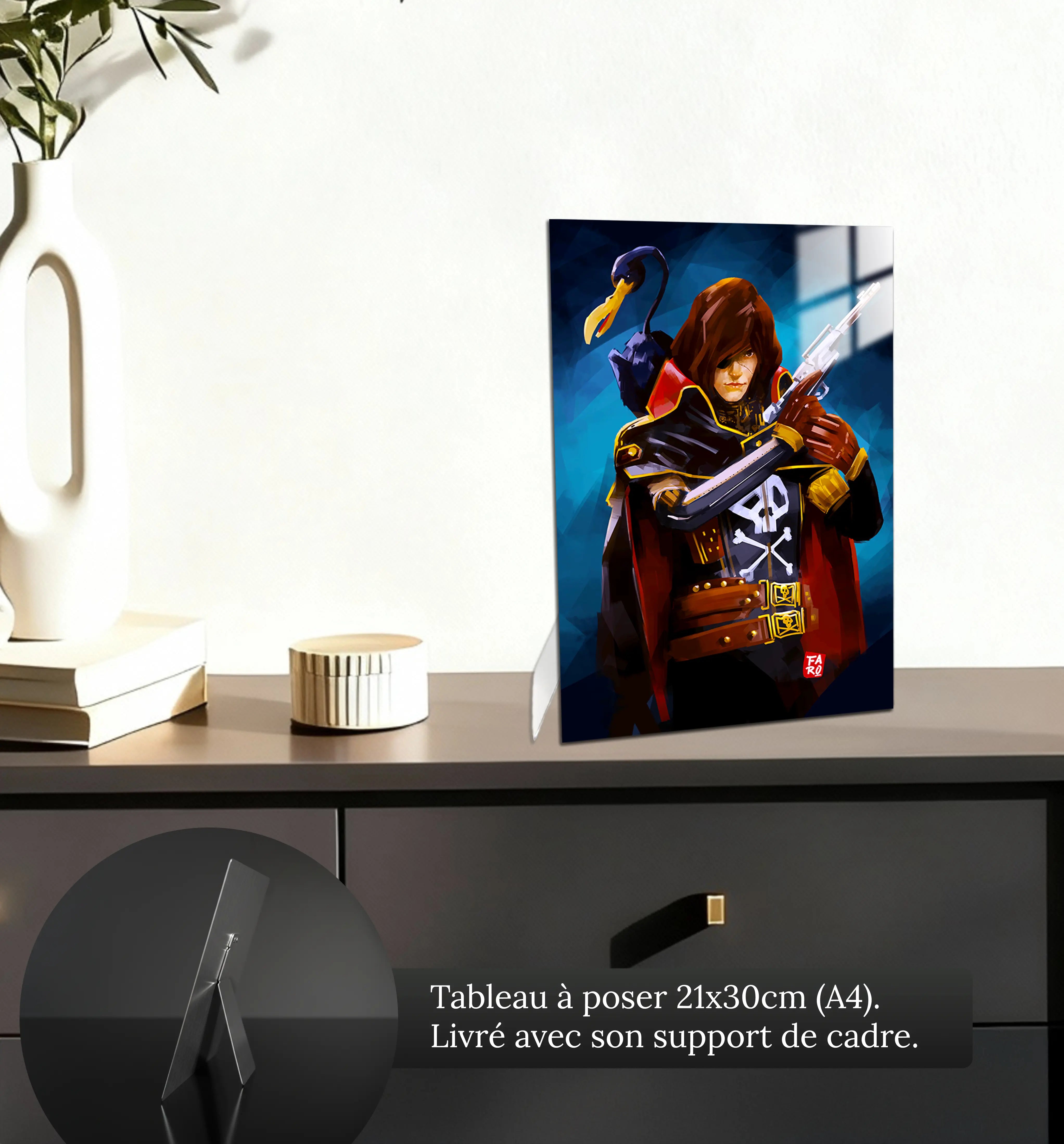 Tableau Portrait Albator