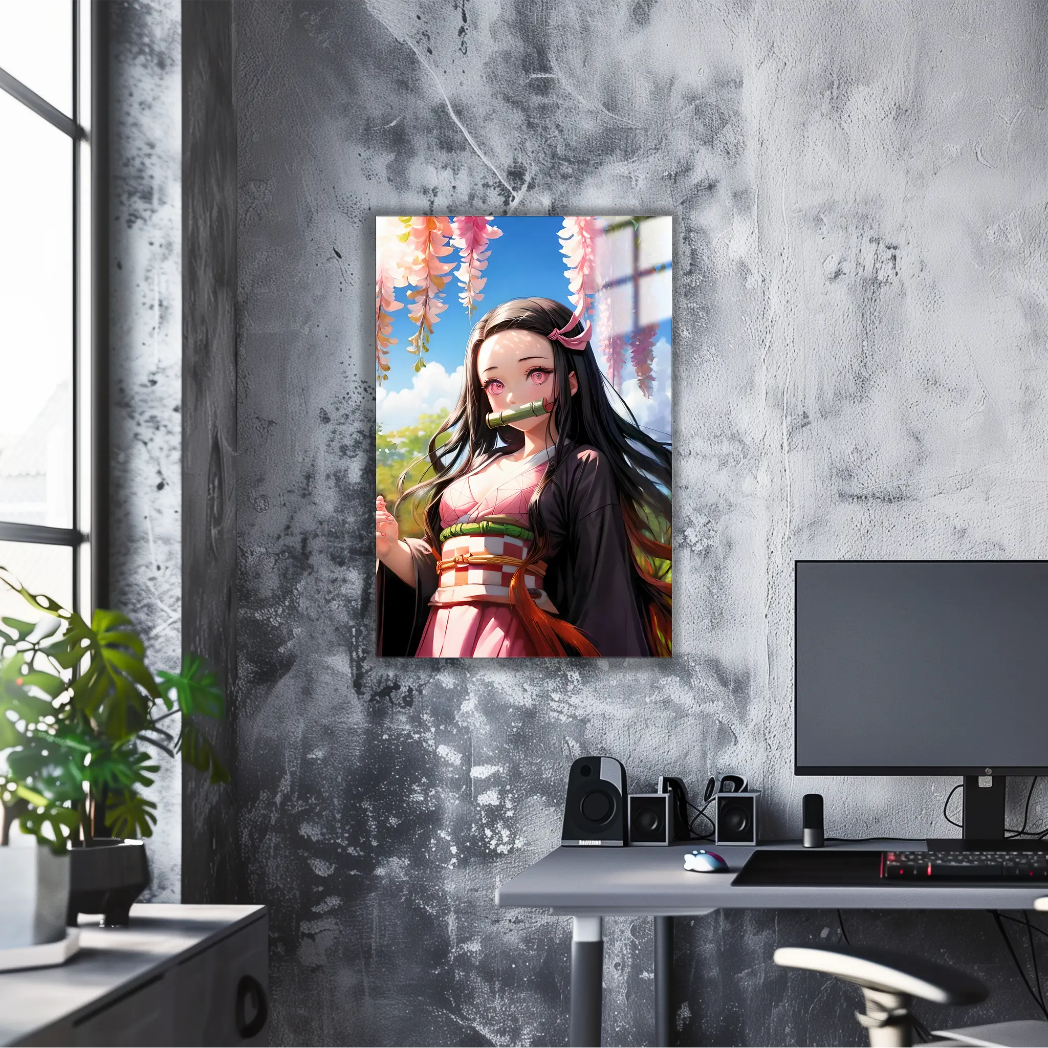 tableau-portrait-nezuko-realiste | DreamWay