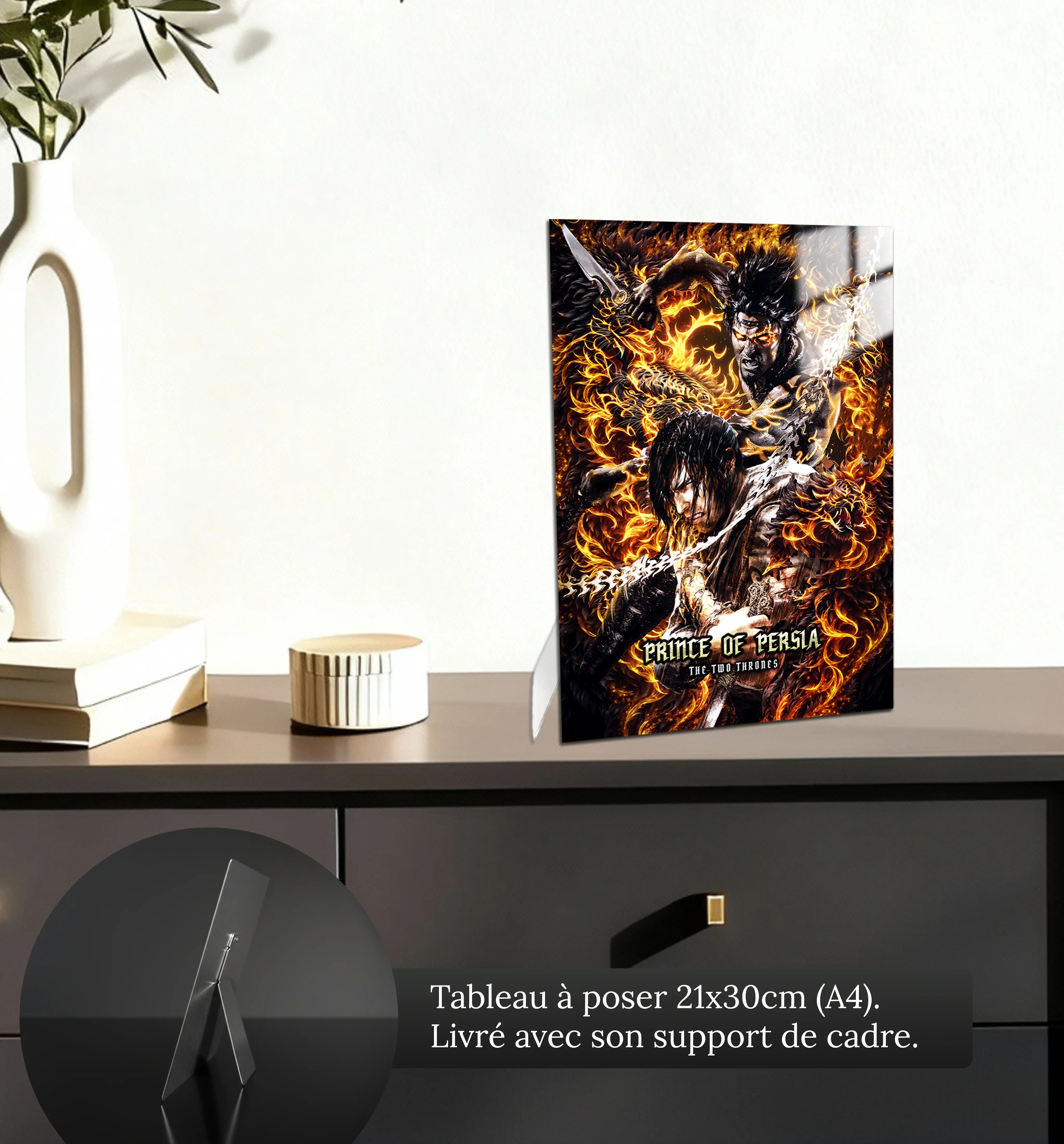 tableau-prince-of-persia-3-les-deux-royaumes-petit-format-a-poser-sur-meuble | DreamWay