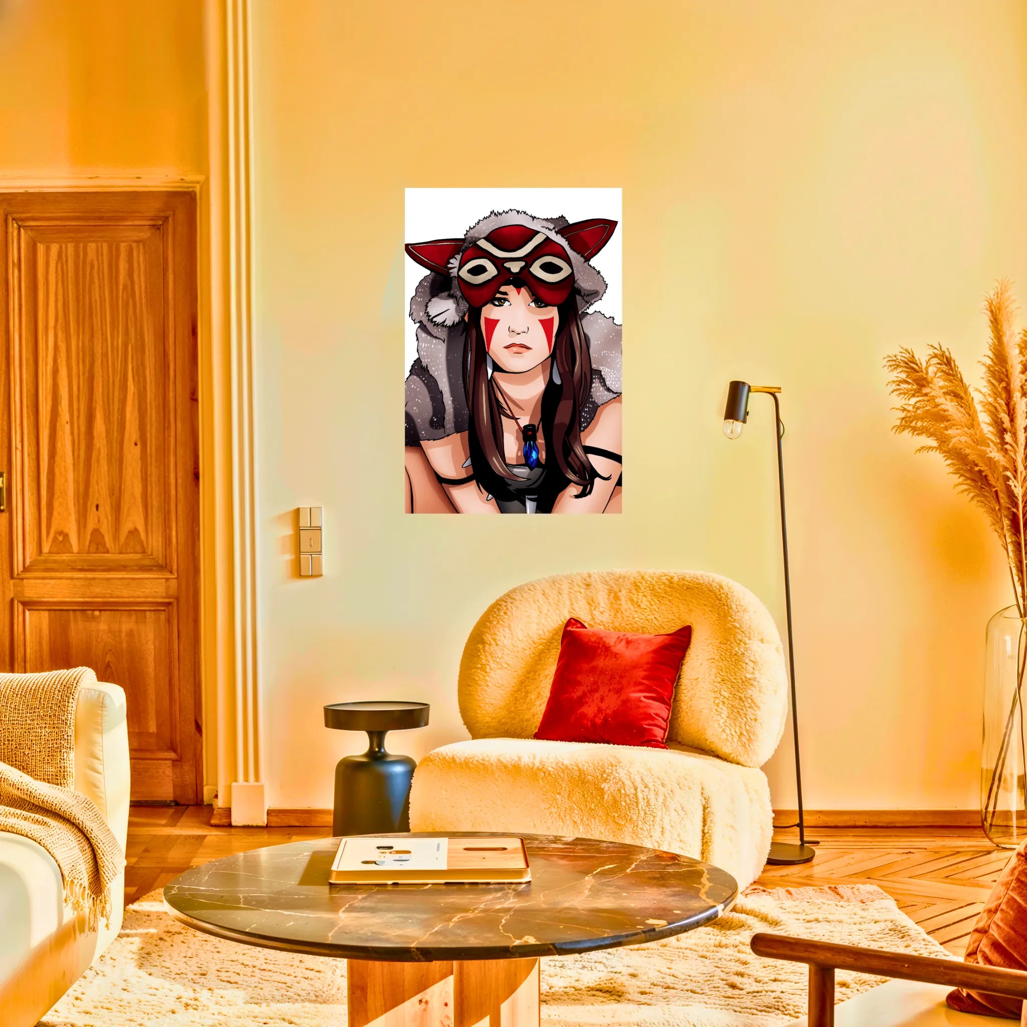 Tableau Princesse Mononoke