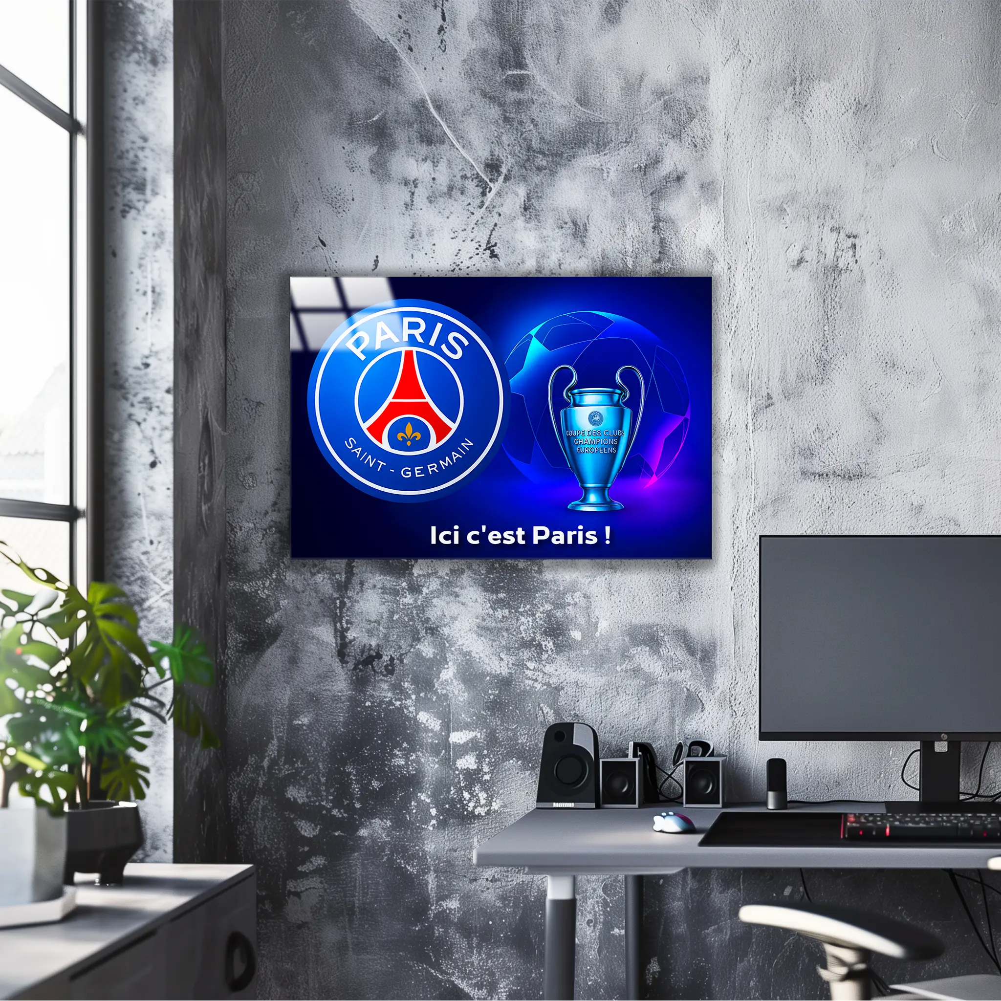 tableau-psg-champion-avec-logo-droitpng | DreamWay