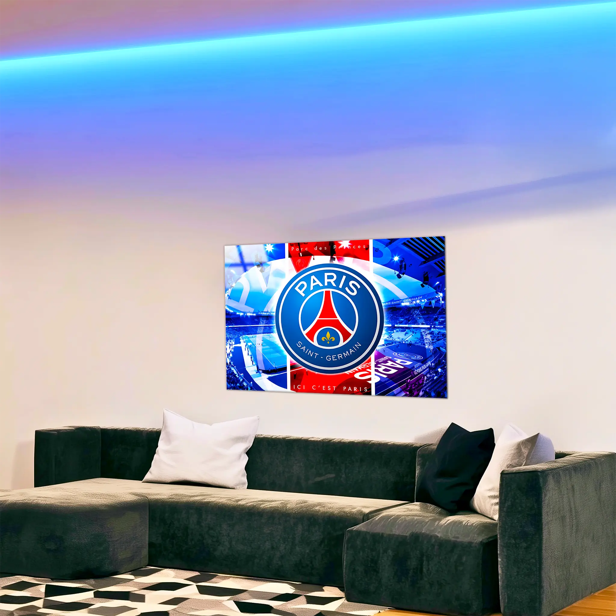 tableau-psg-parc-des-princes-dans-le-salon | DreamWay