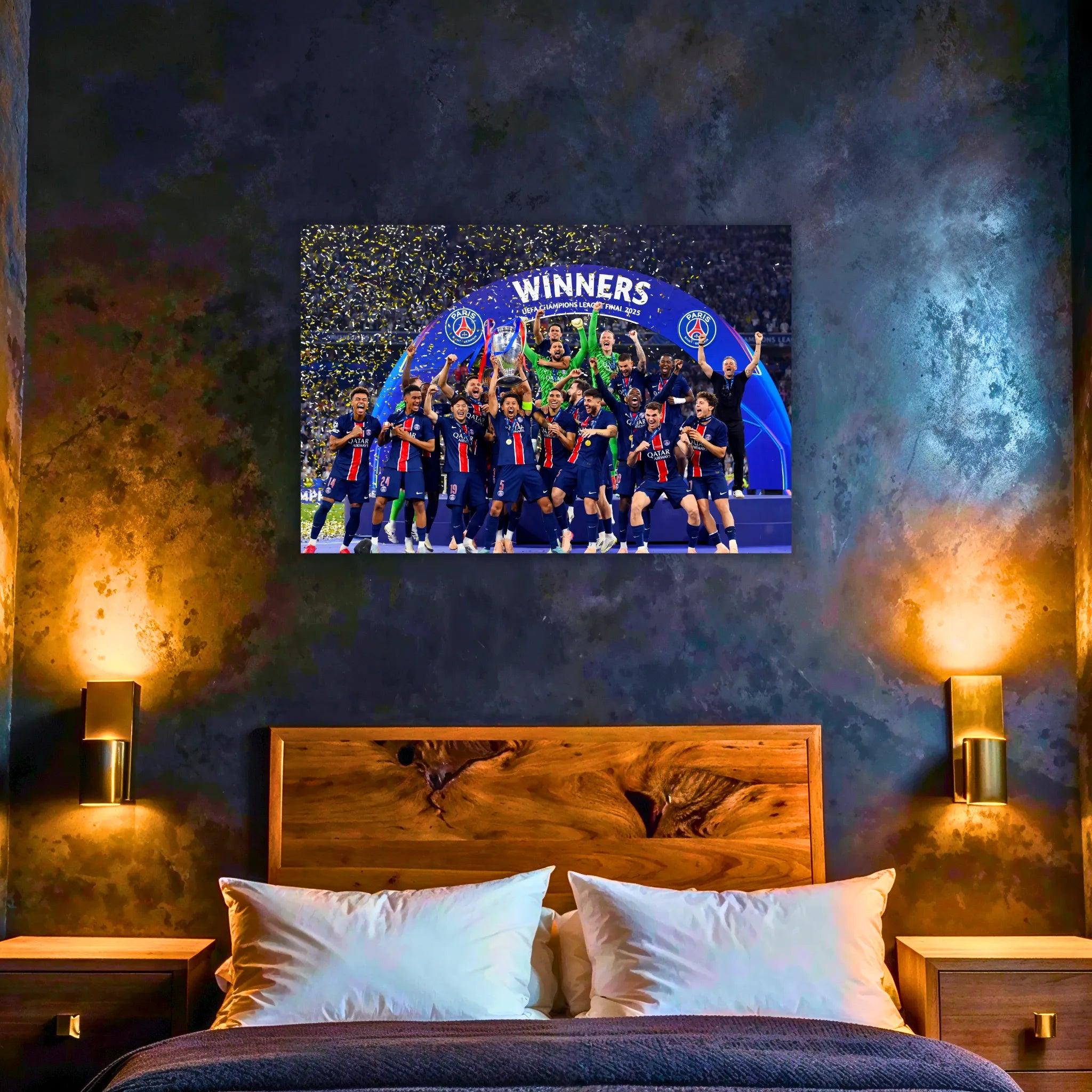 Tableau PSG Vainqueur