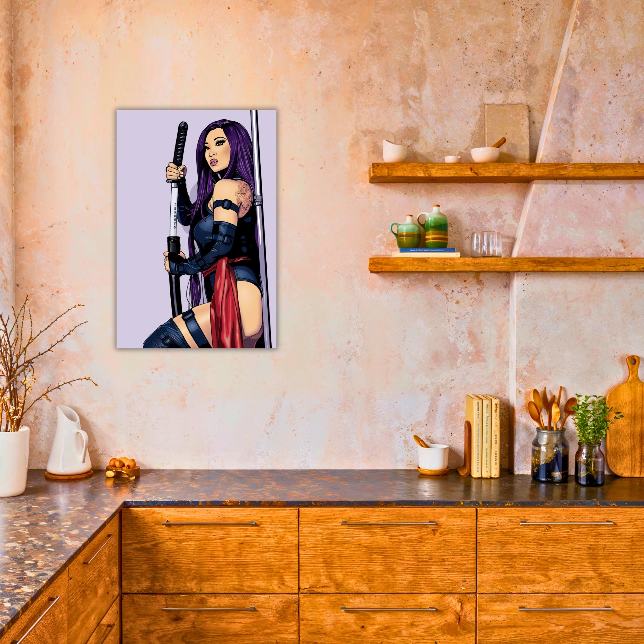 Tableau Psylocke XMen