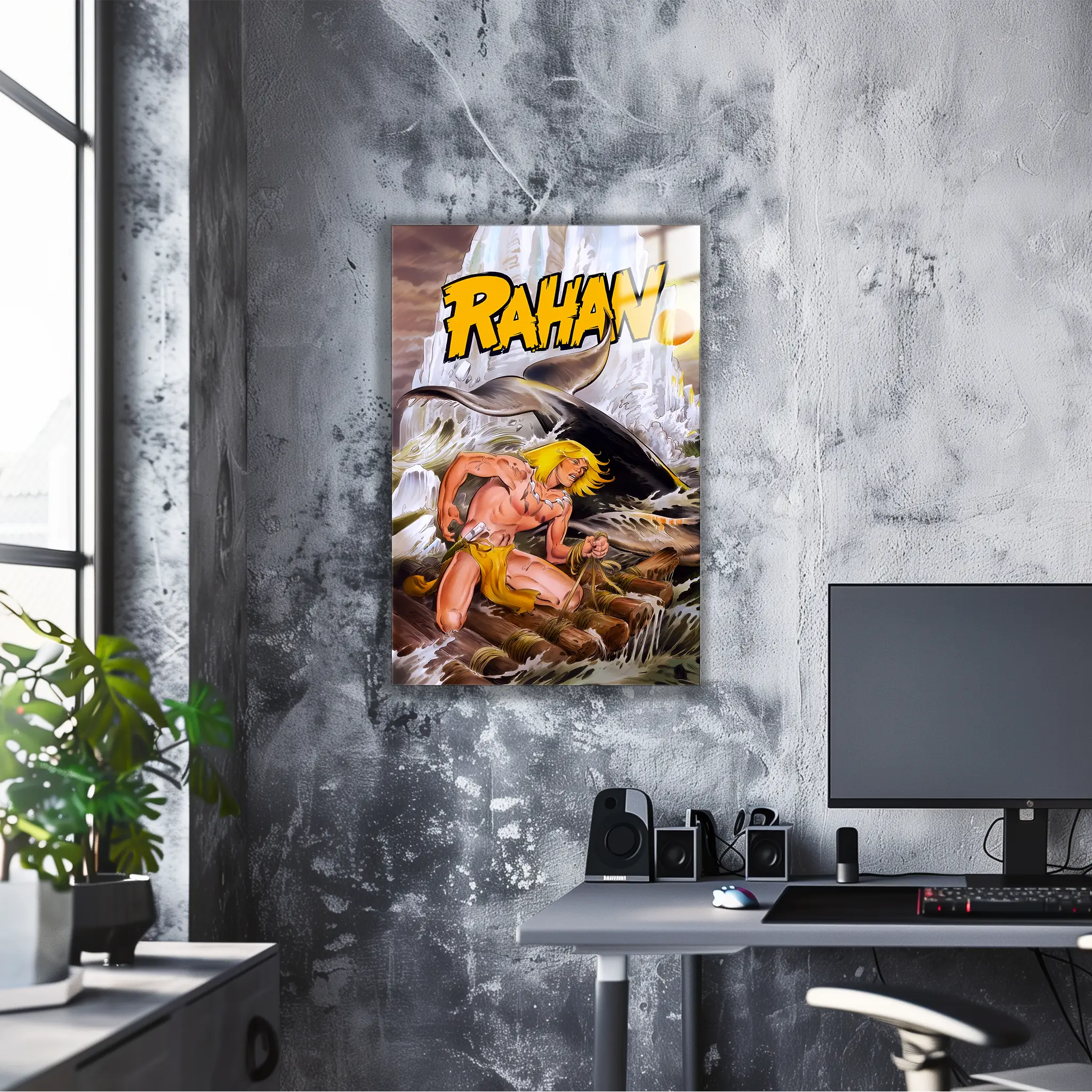 Tableau Rahan La Horde Des Bannis