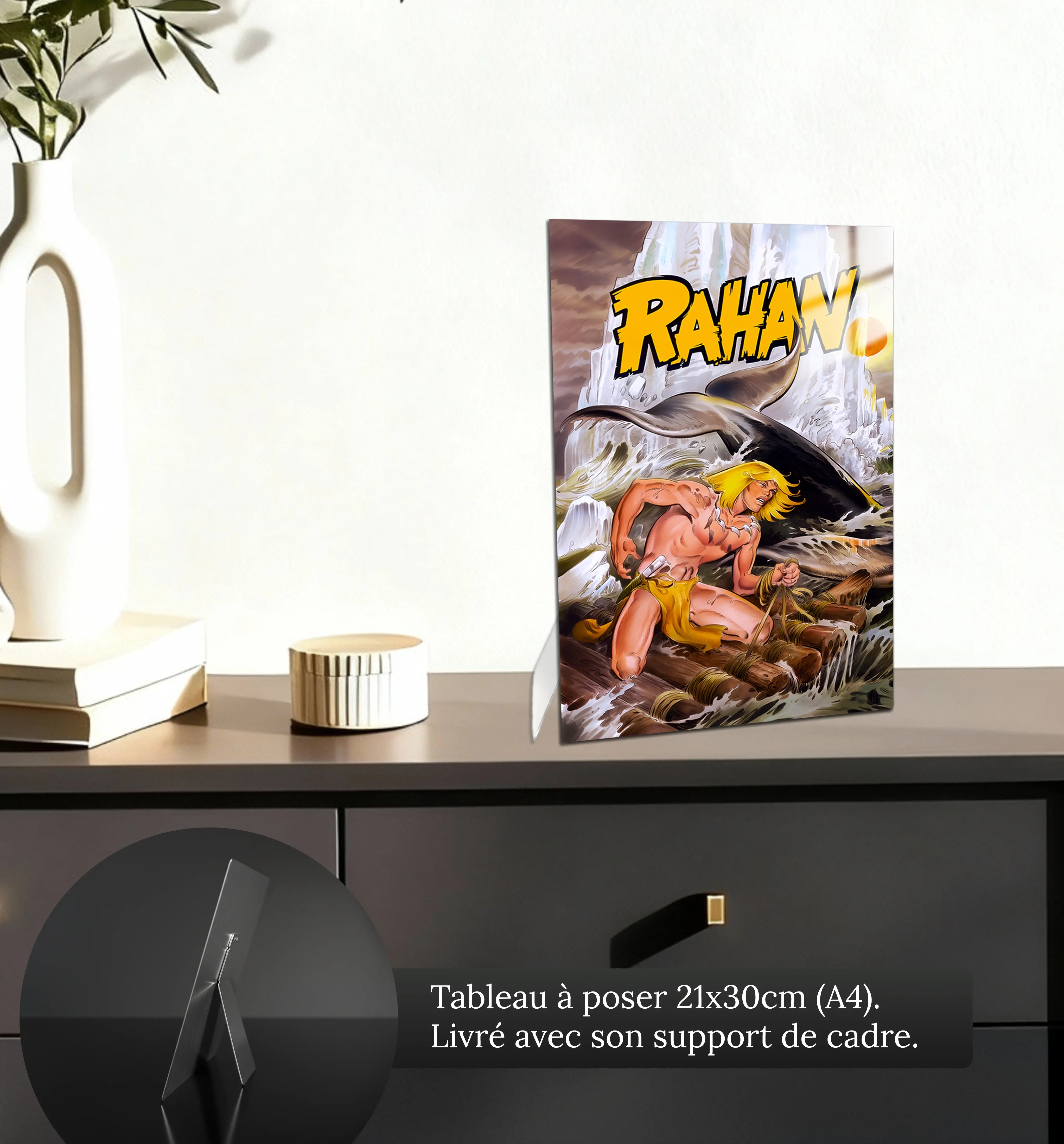 tableau-rahan-la-horde-des-bannis-petit-format-a-poser-sur-meuble | DreamWay
