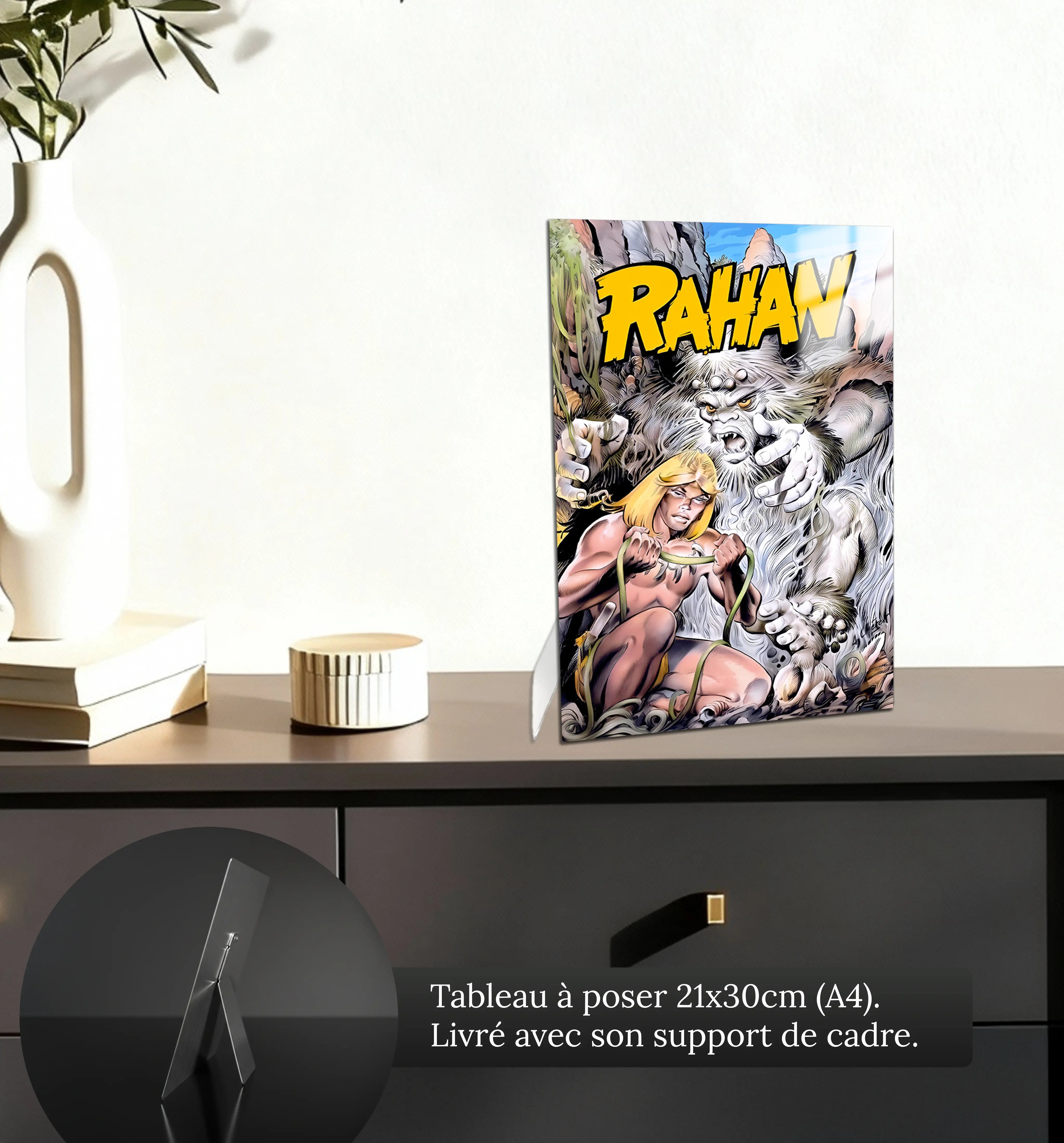tableau-rahan-la-liane-magique-petit-format-a-poser-sur-meuble | DreamWay