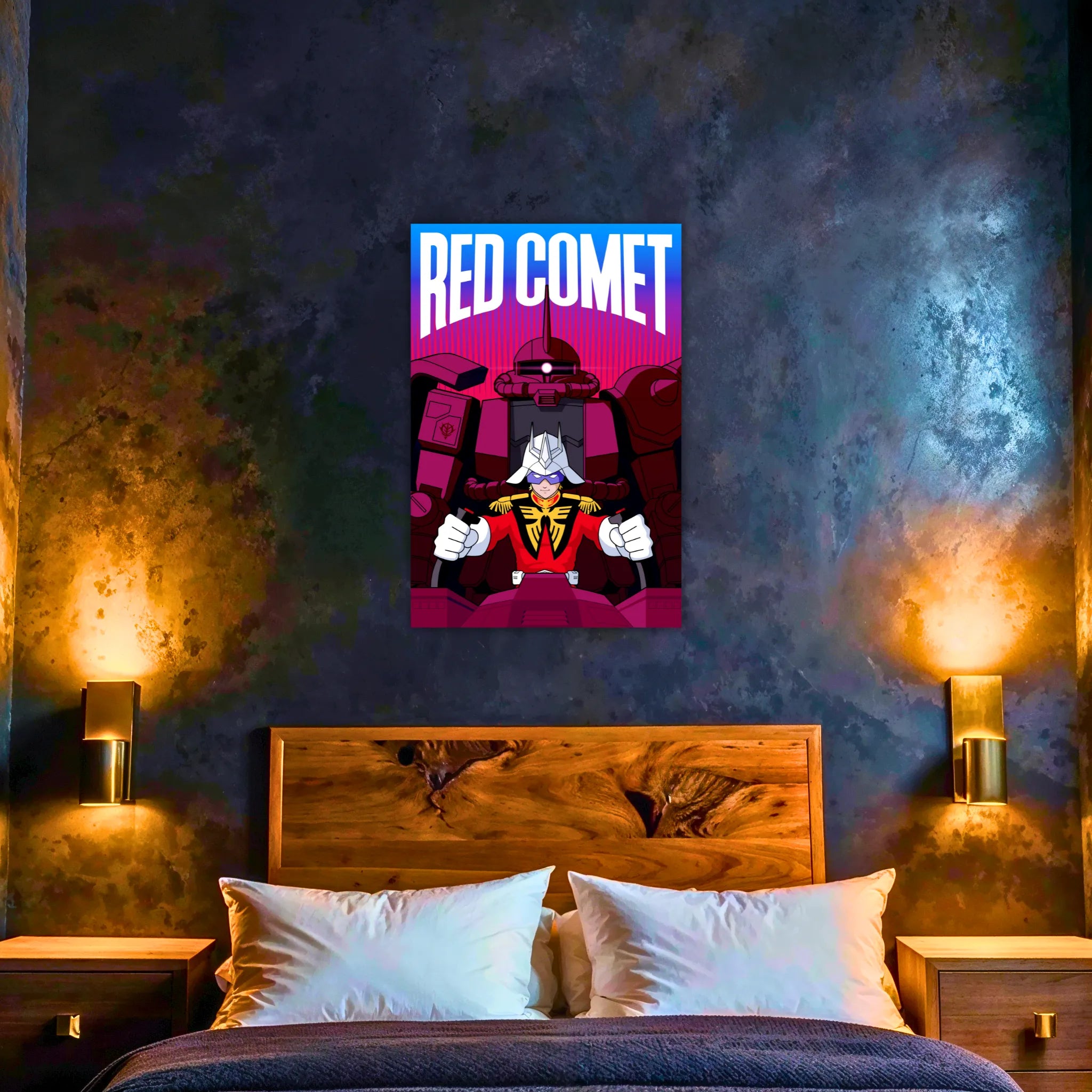 Tableau Red Comet Vaisseau