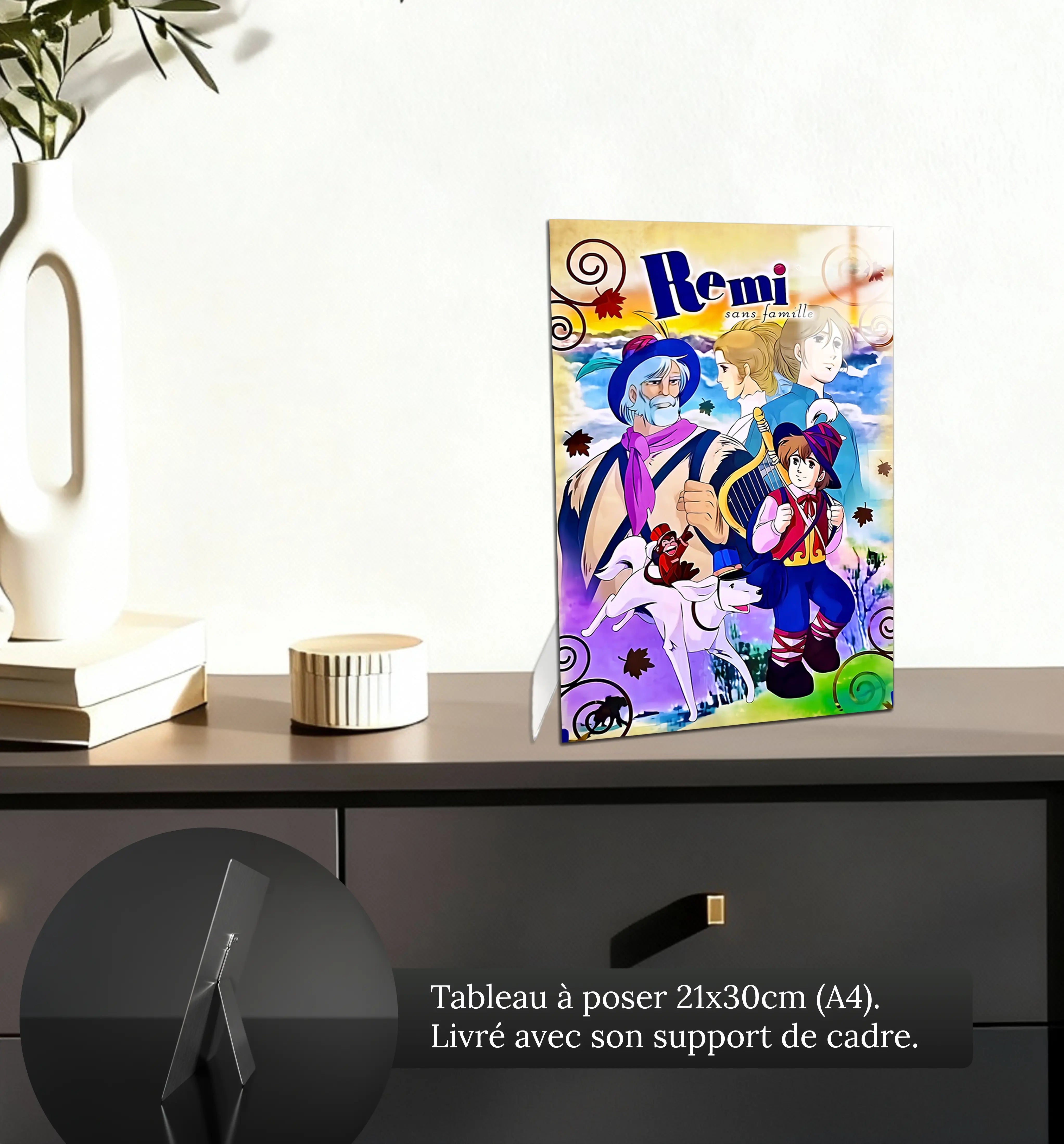 tableau-remi-sans-famille-affiche-petit-format-a-poser-sur-meuble | DreamWay
