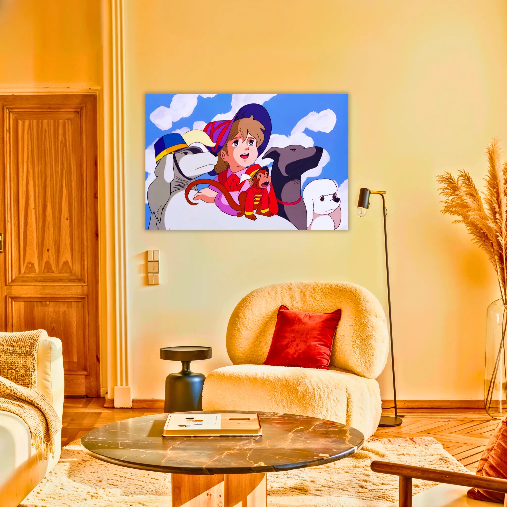 Tableau Rémi Sans Famille Et Ses Amis Les Animaux