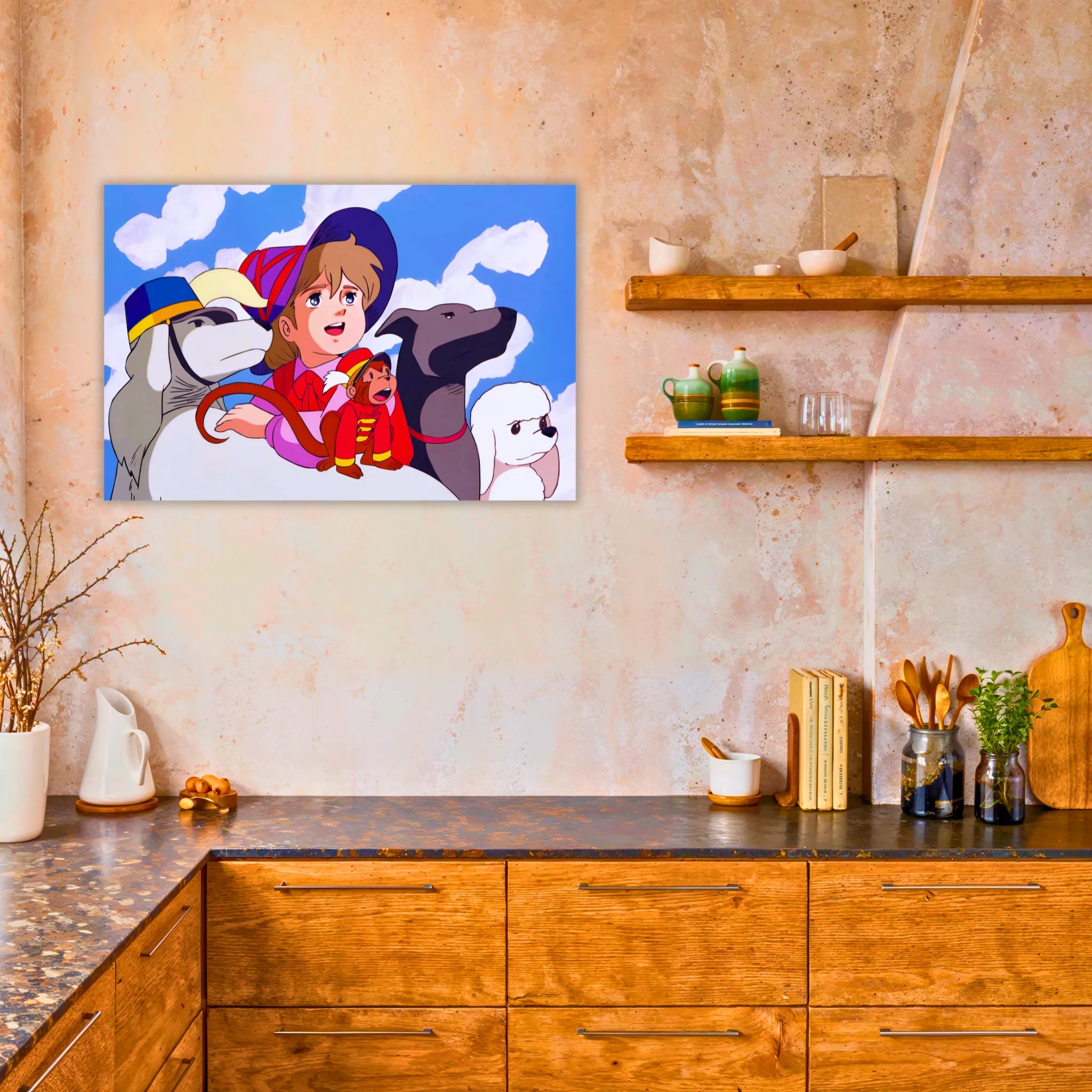 Tableau Rémi Sans Famille Et Ses Amis Les Animaux
