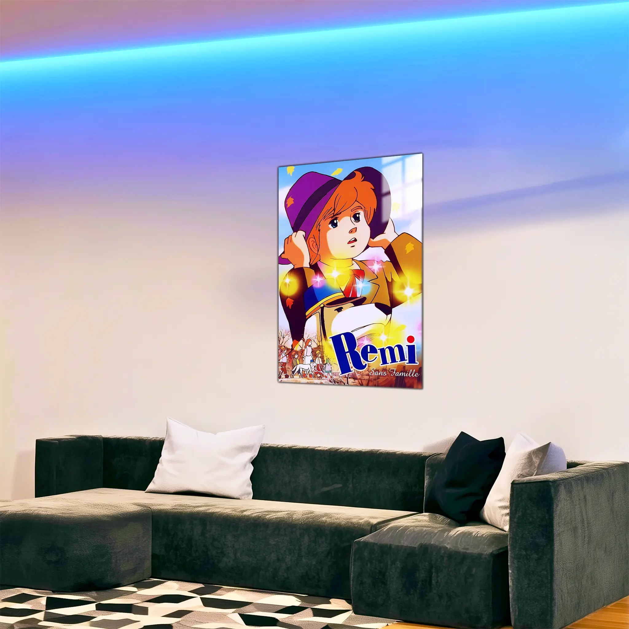tableau-remi-sans-famille-portrait-dans-le-salon | DreamWay