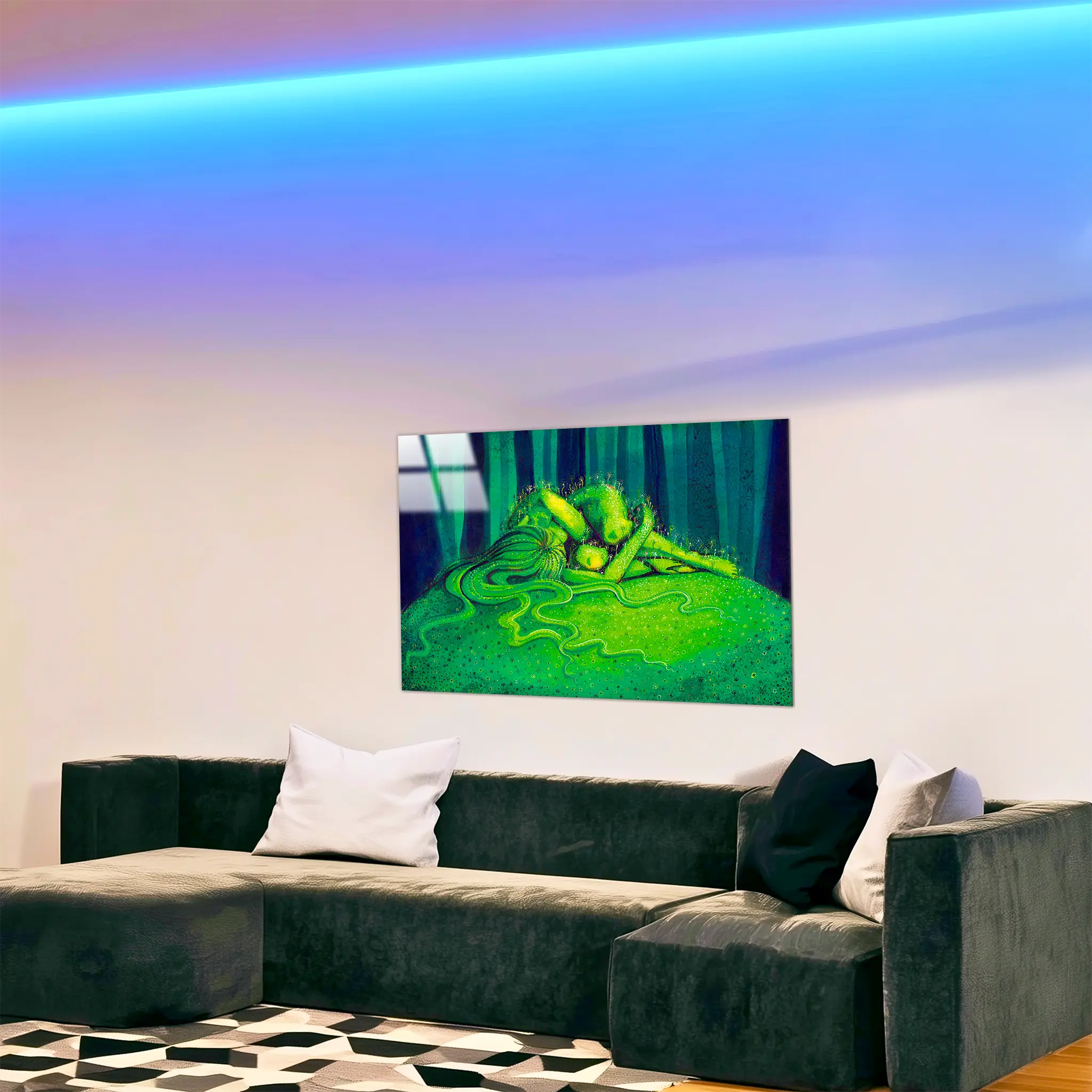 tableau-retour-a-la-terre-dans-le-salon | DreamWay
