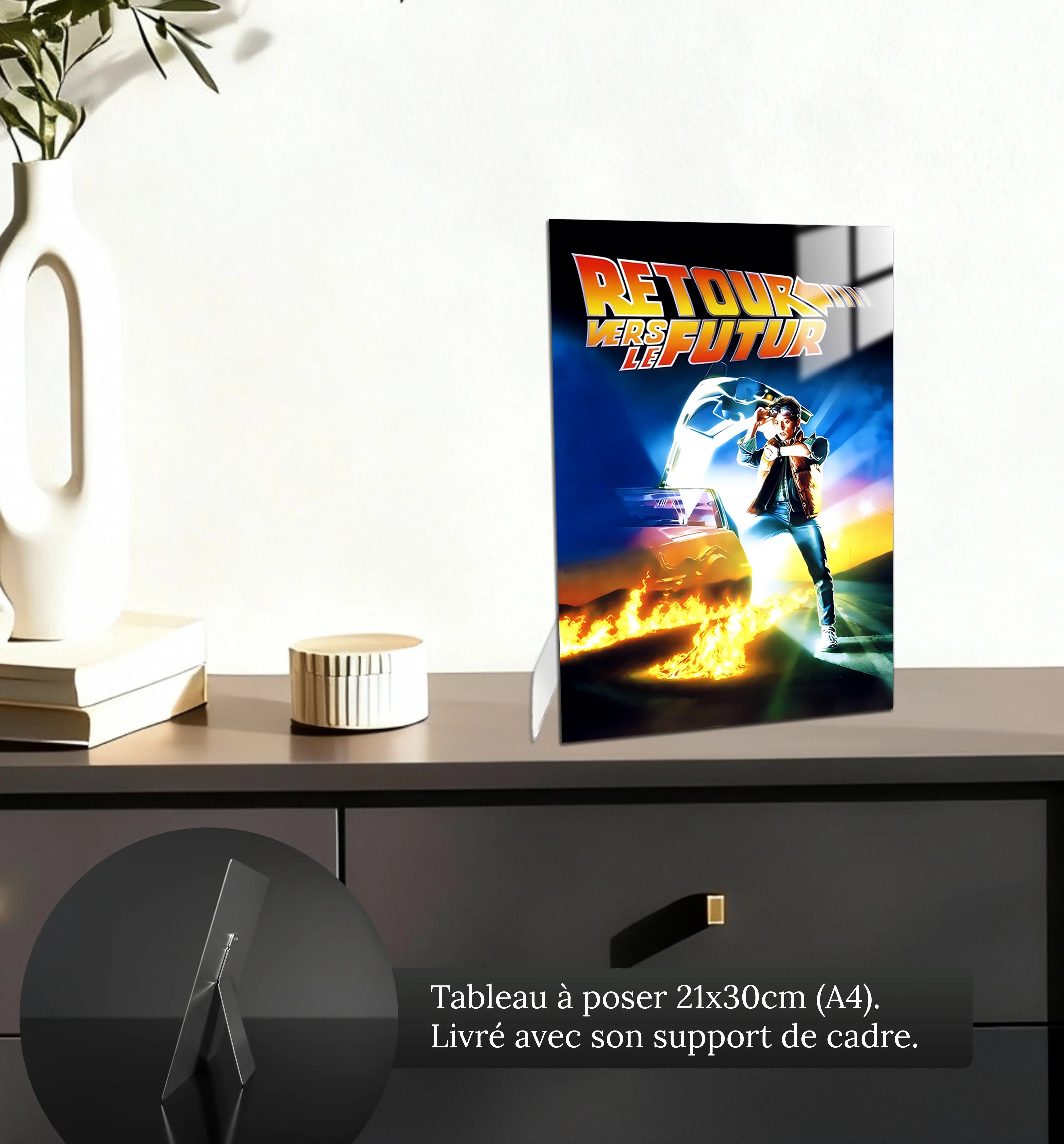 tableau-retour-vers-le-futur-1-affiche-petit-format-a-poser-sur-meuble | DreamWay