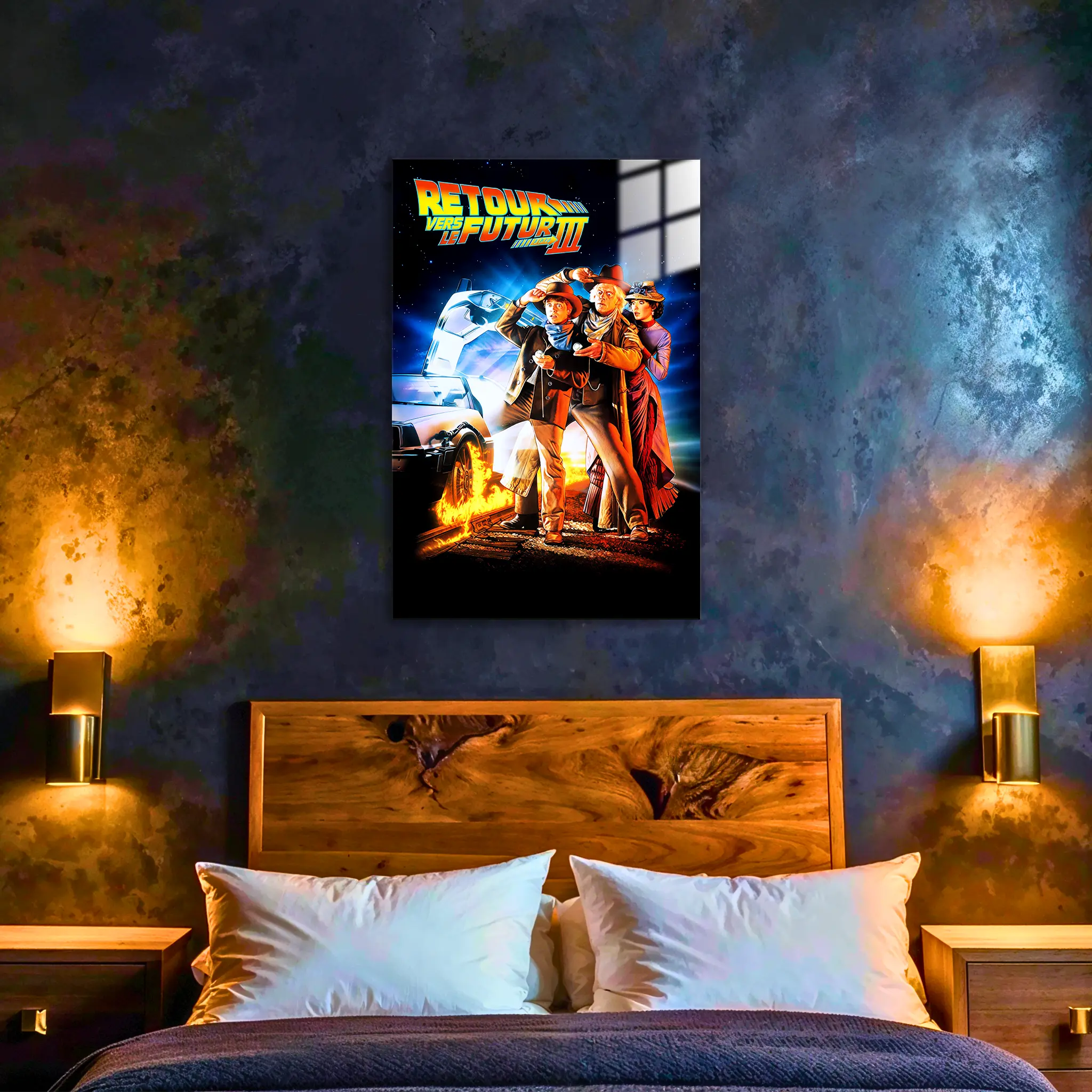 tableau-retour-vers-le-futur-3-affiche-dans-la-chambre | DreamWay