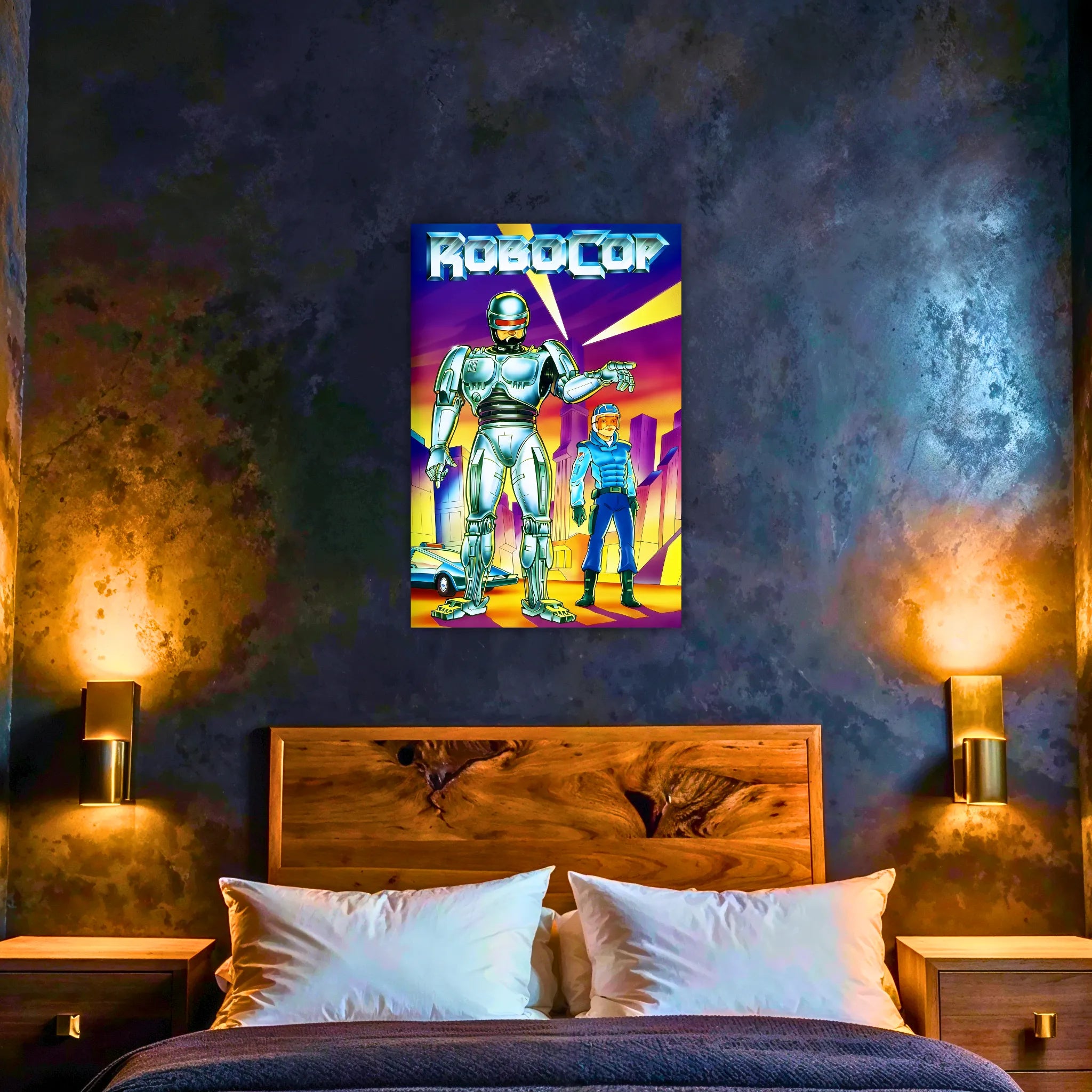 Tableau Robocop Affiche Rétro
