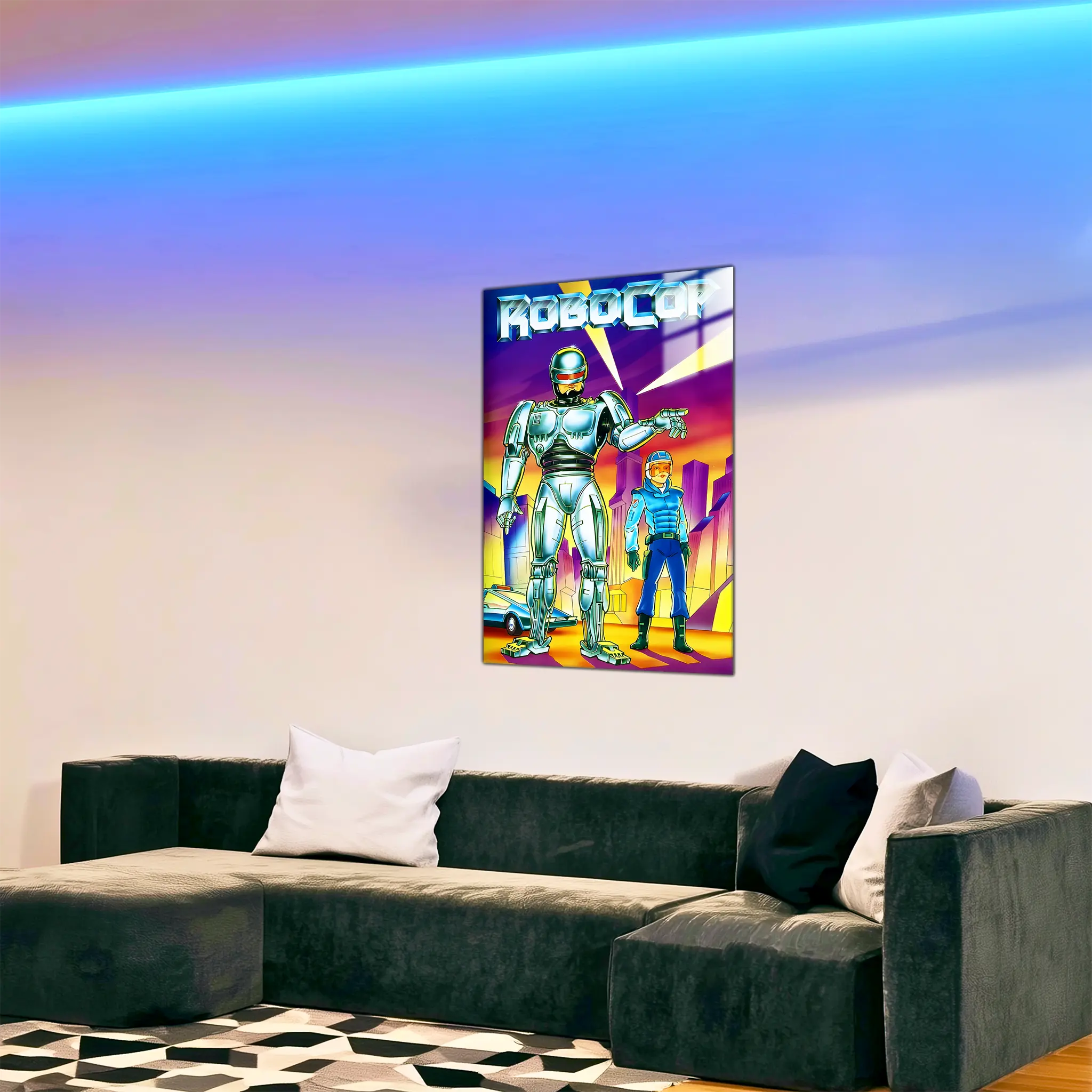 tableau-robocop-affiche-retro-dans-le-salon | DreamWay