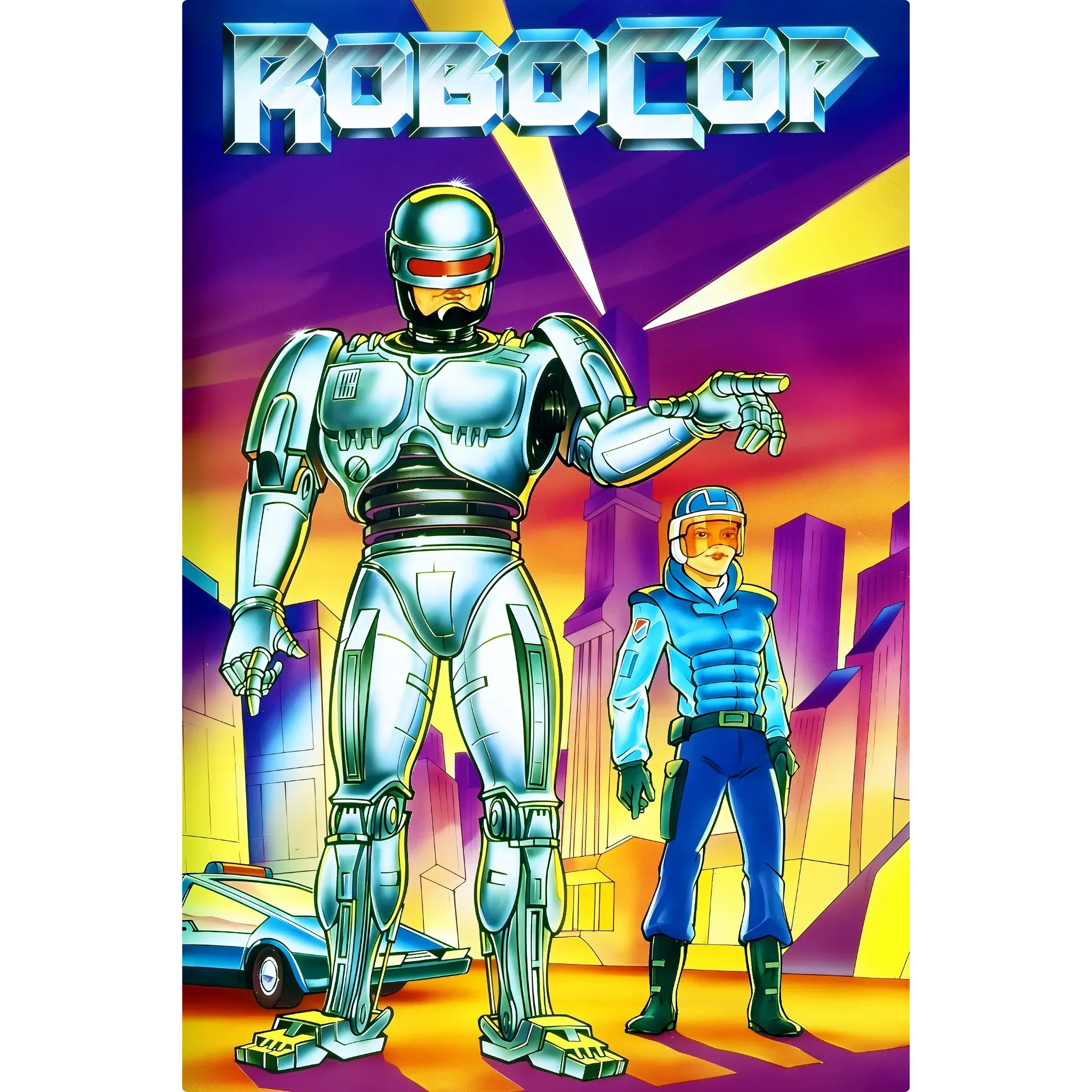 Tableau Robocop Affiche Rétro