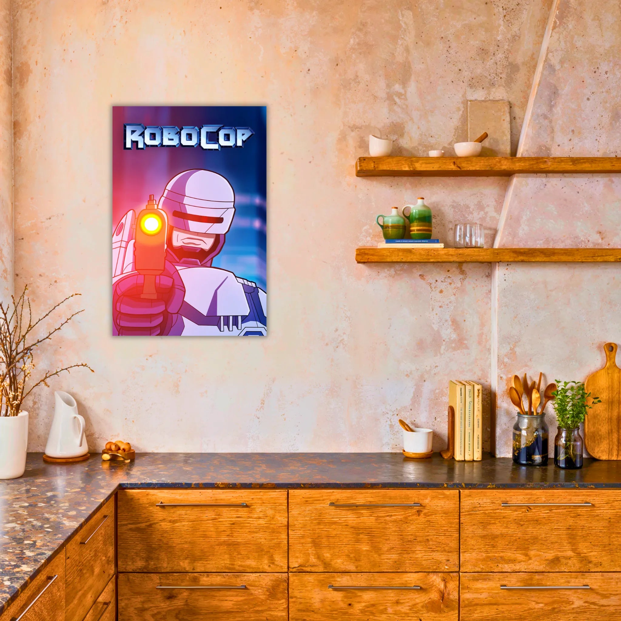 Tableau Robocop Portrait