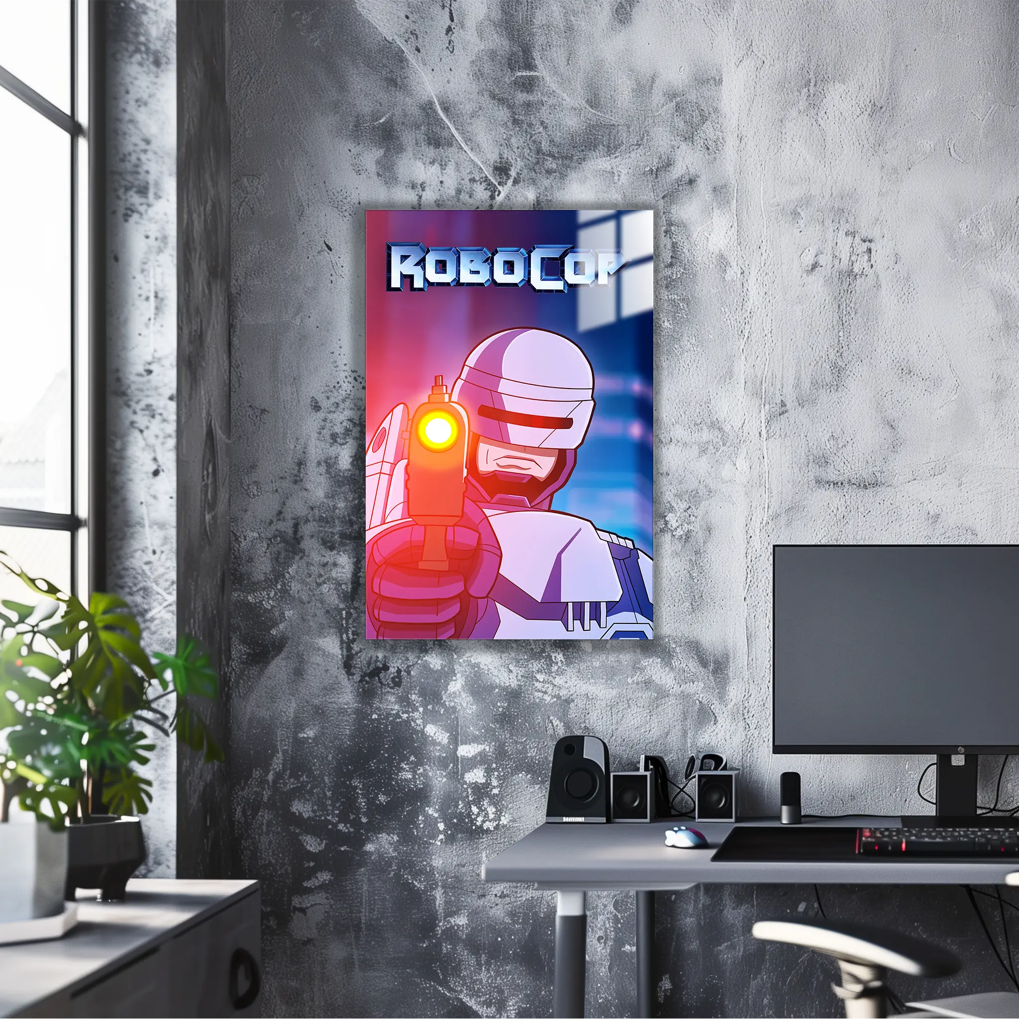 Tableau Robocop Portrait