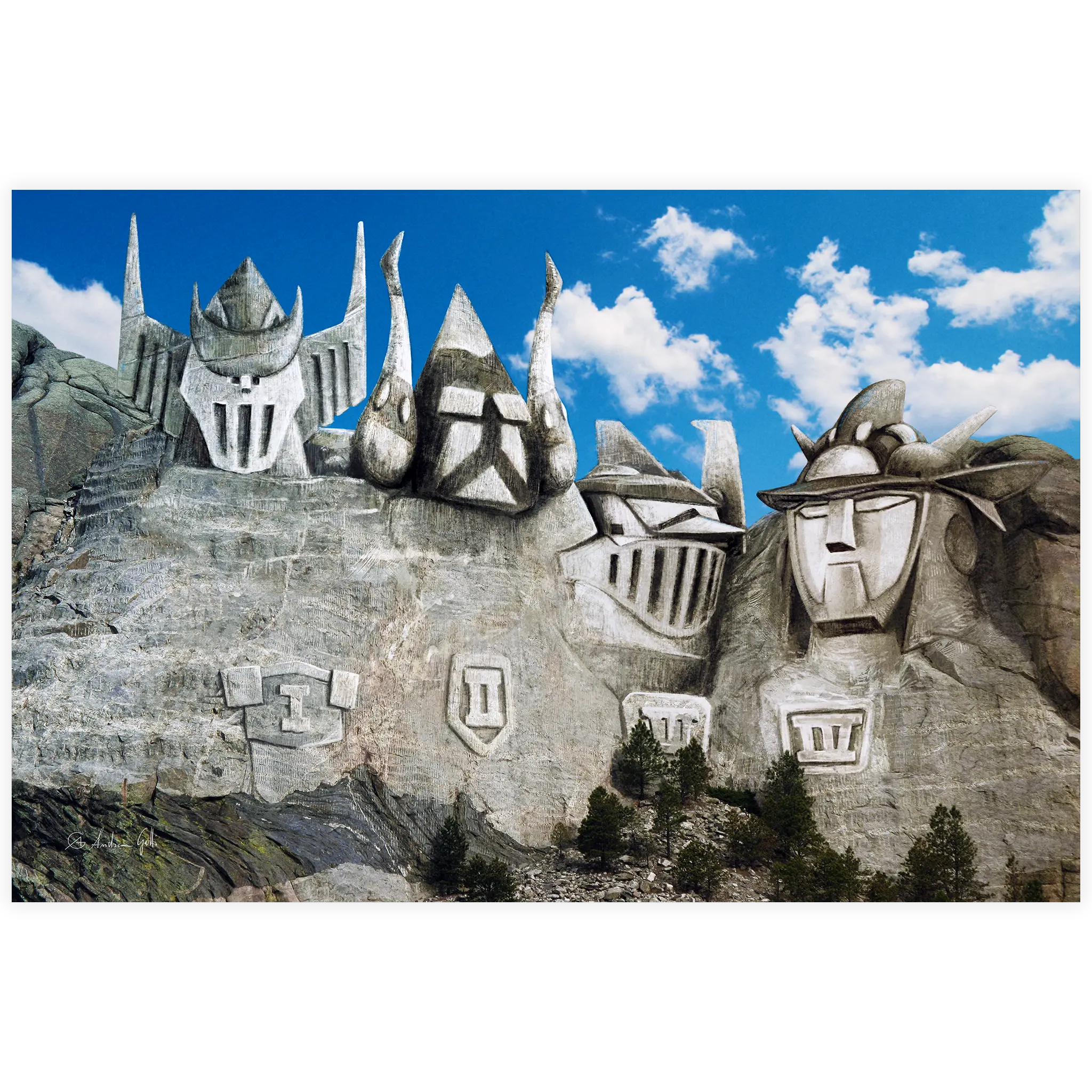 Tableau Rushmore Robot