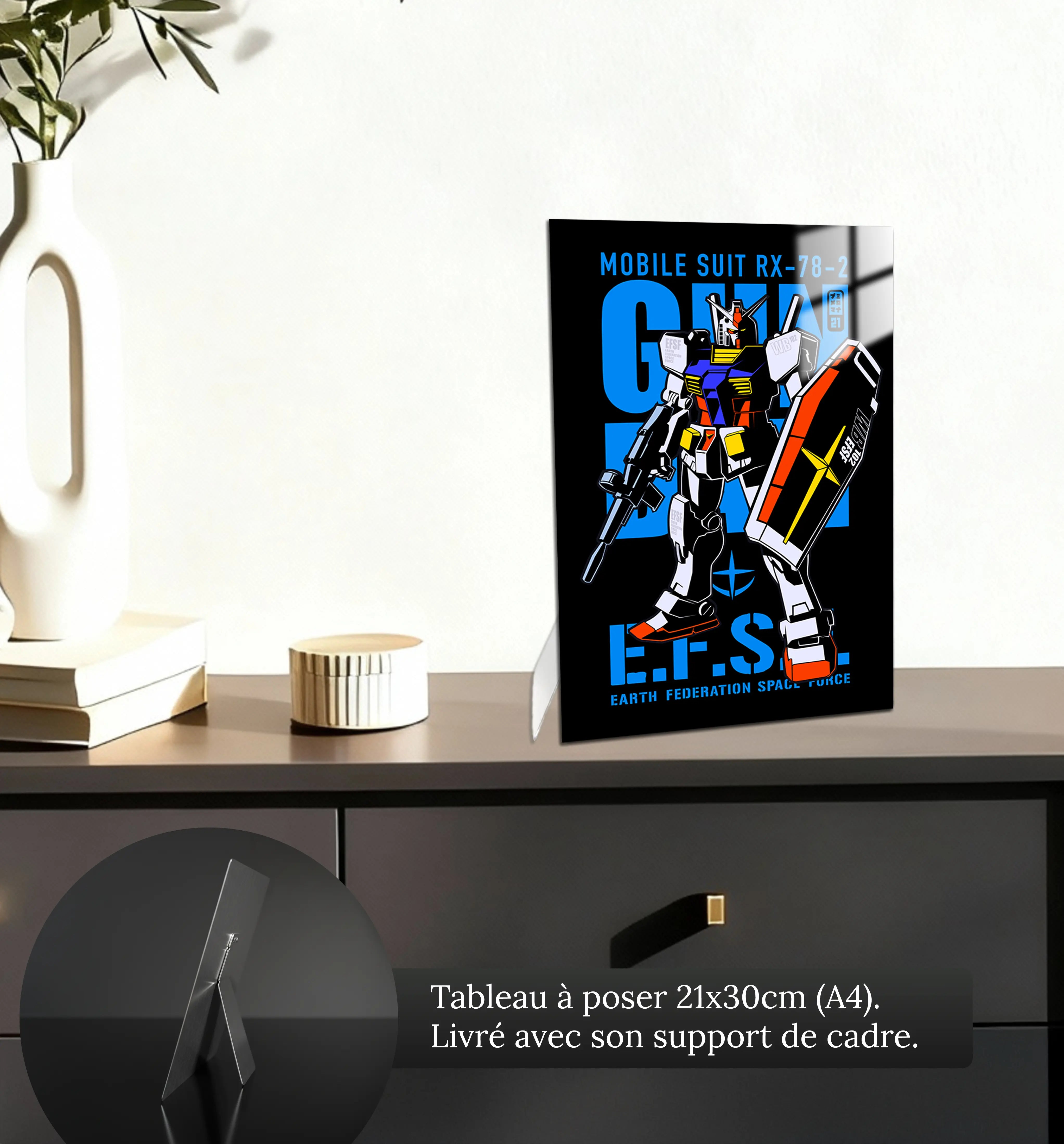tableau-rx-78-2-petit-format-a-poser-sur-meuble | DreamWay