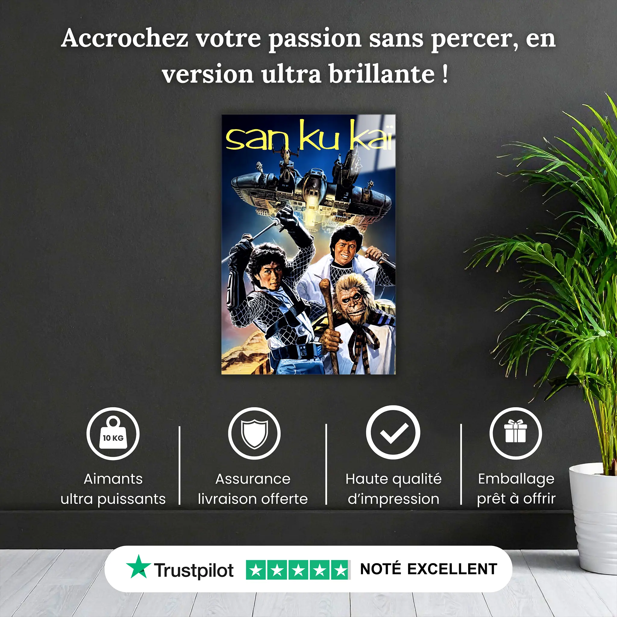 Tableau San Ku Kai Affiche