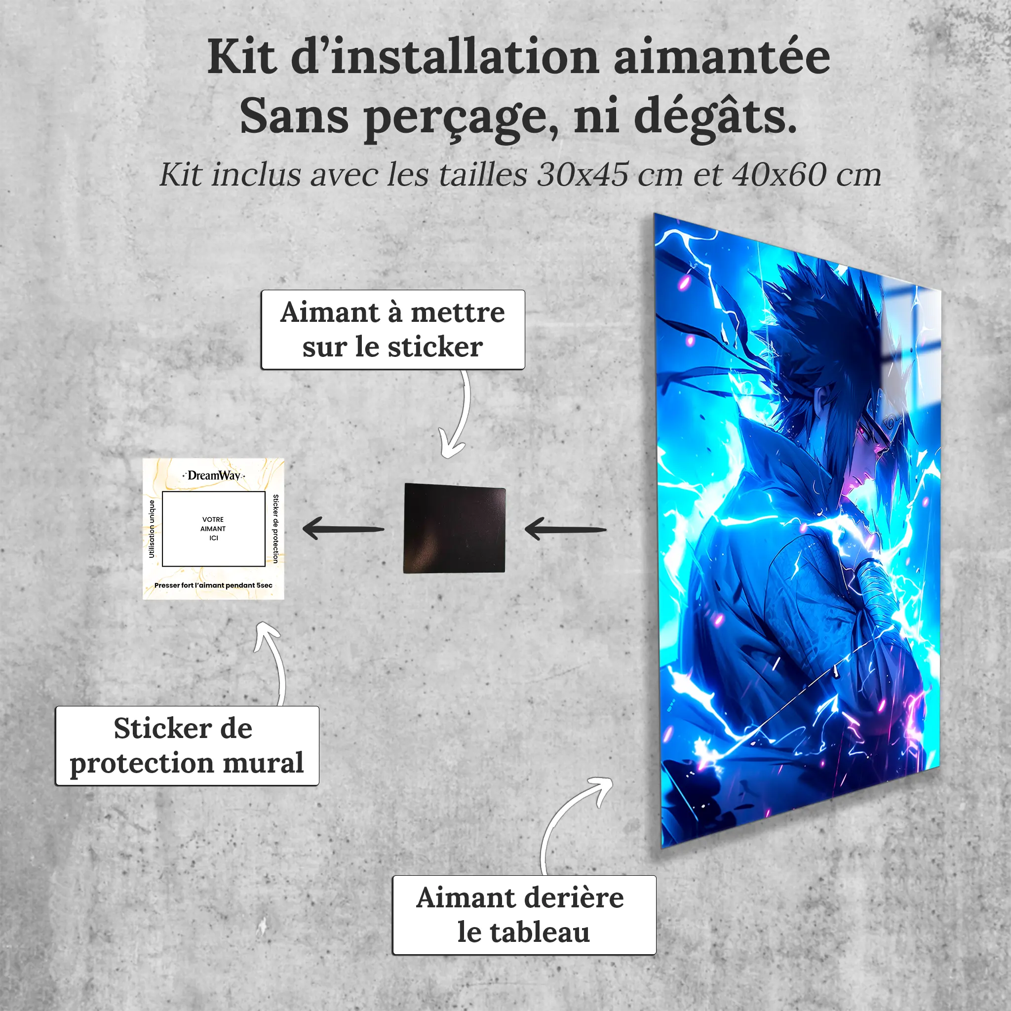 tableau-sasuke-avec-installation-aimantee | DreamWay