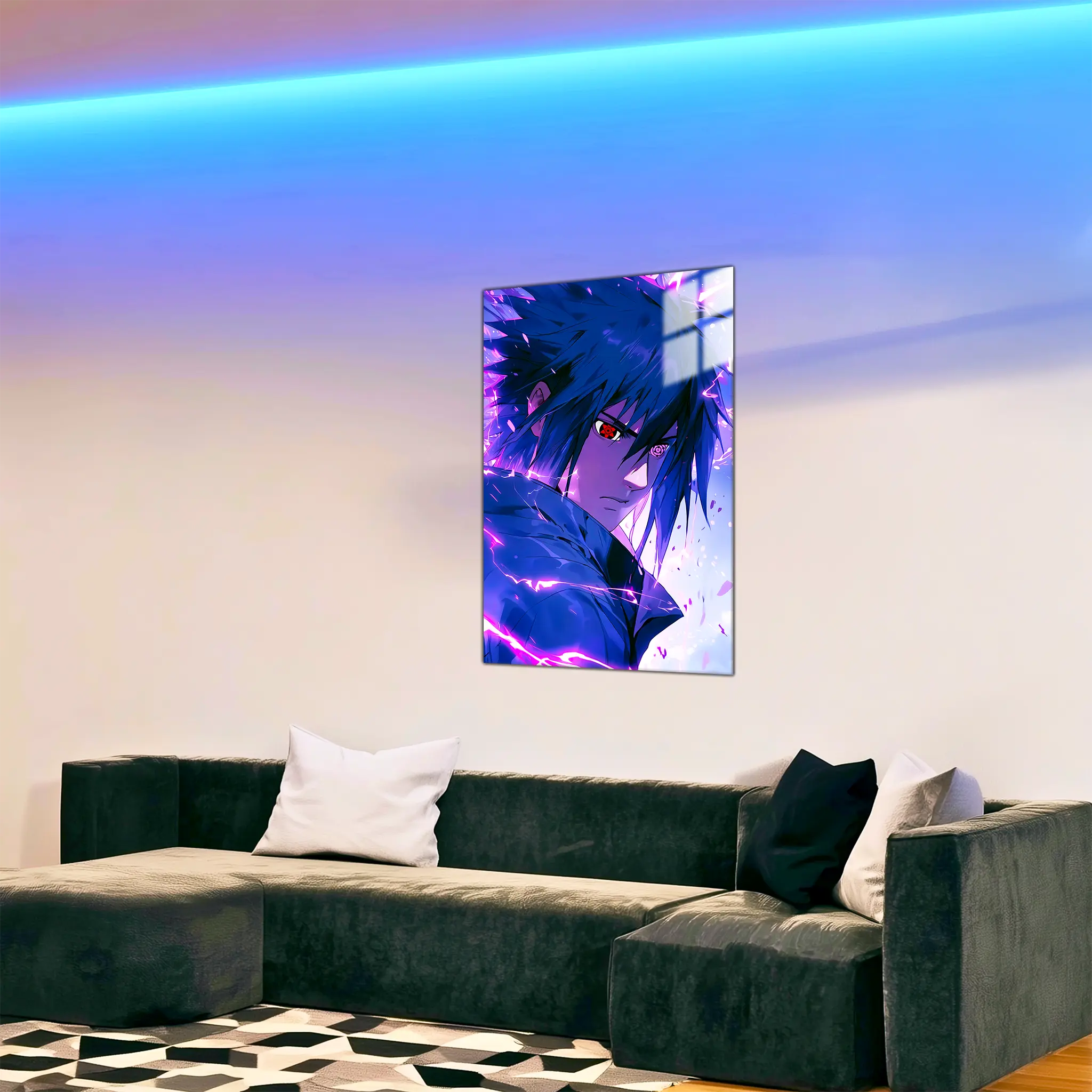 tableau-sasuke-portrait-dans-le-salon | DreamWay