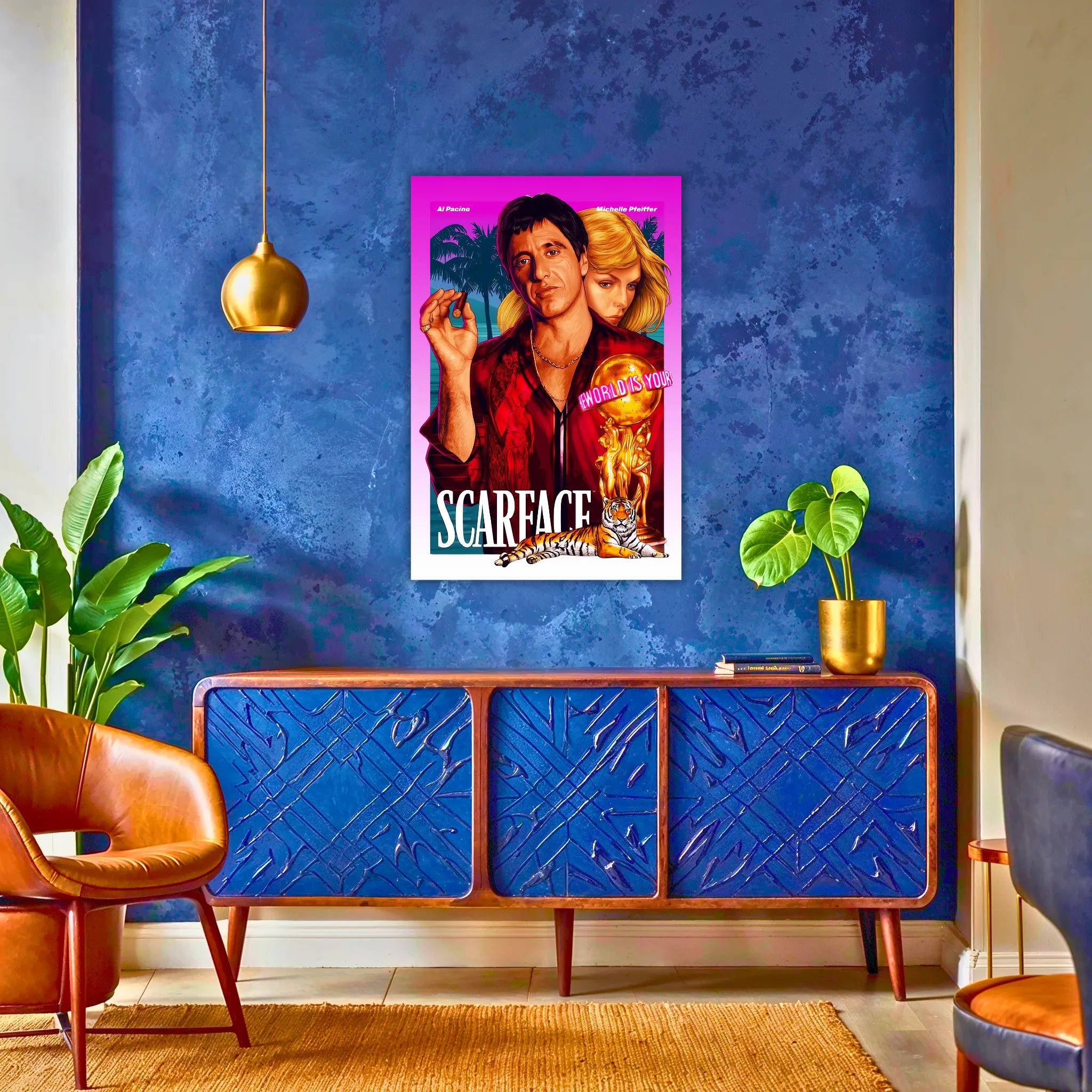 tableau-scarface-affiche-au-du-buffet | DreamWay