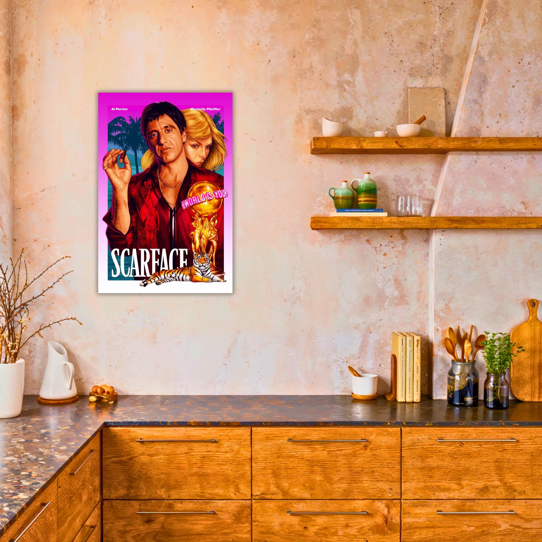 tableau-scarface-affiche-dans-la-cuisine | DreamWay