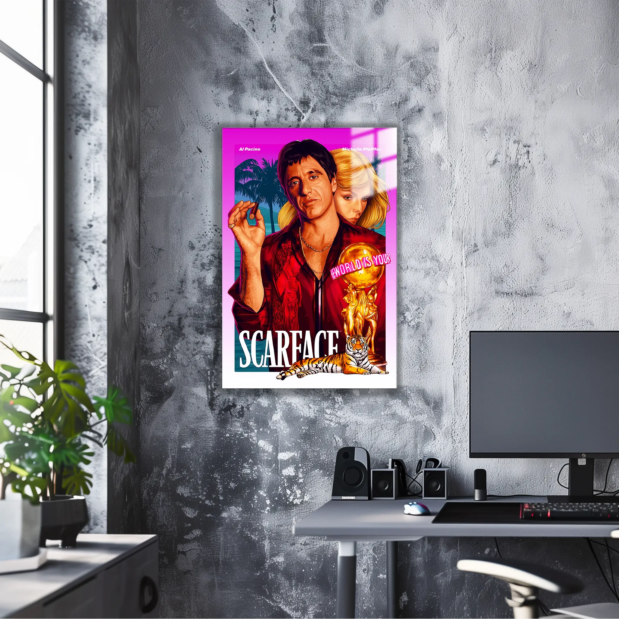 tableau-scarface-affiche-vintage | DreamWay