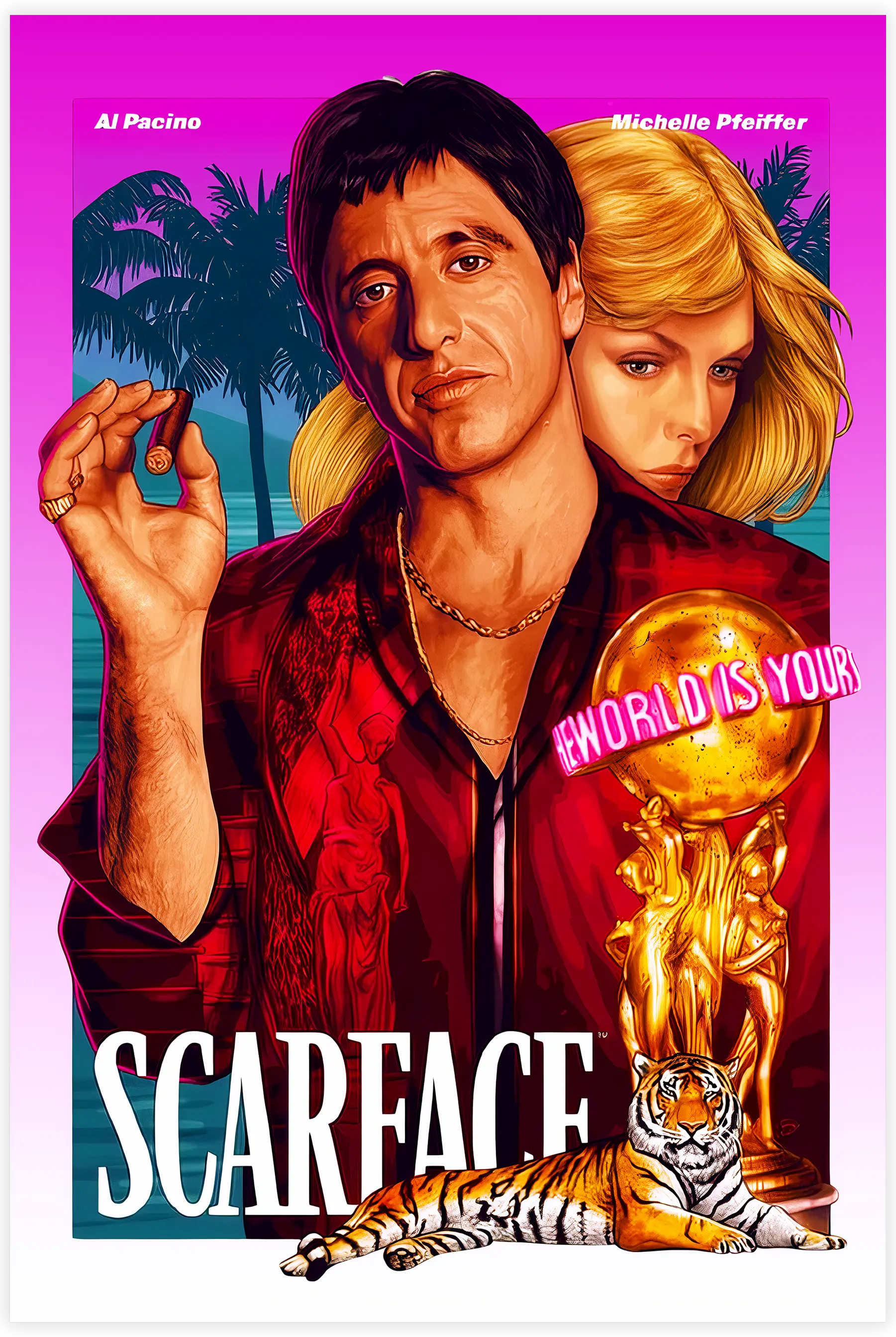 tableau-scarface-affiche-vintage | DreamWay