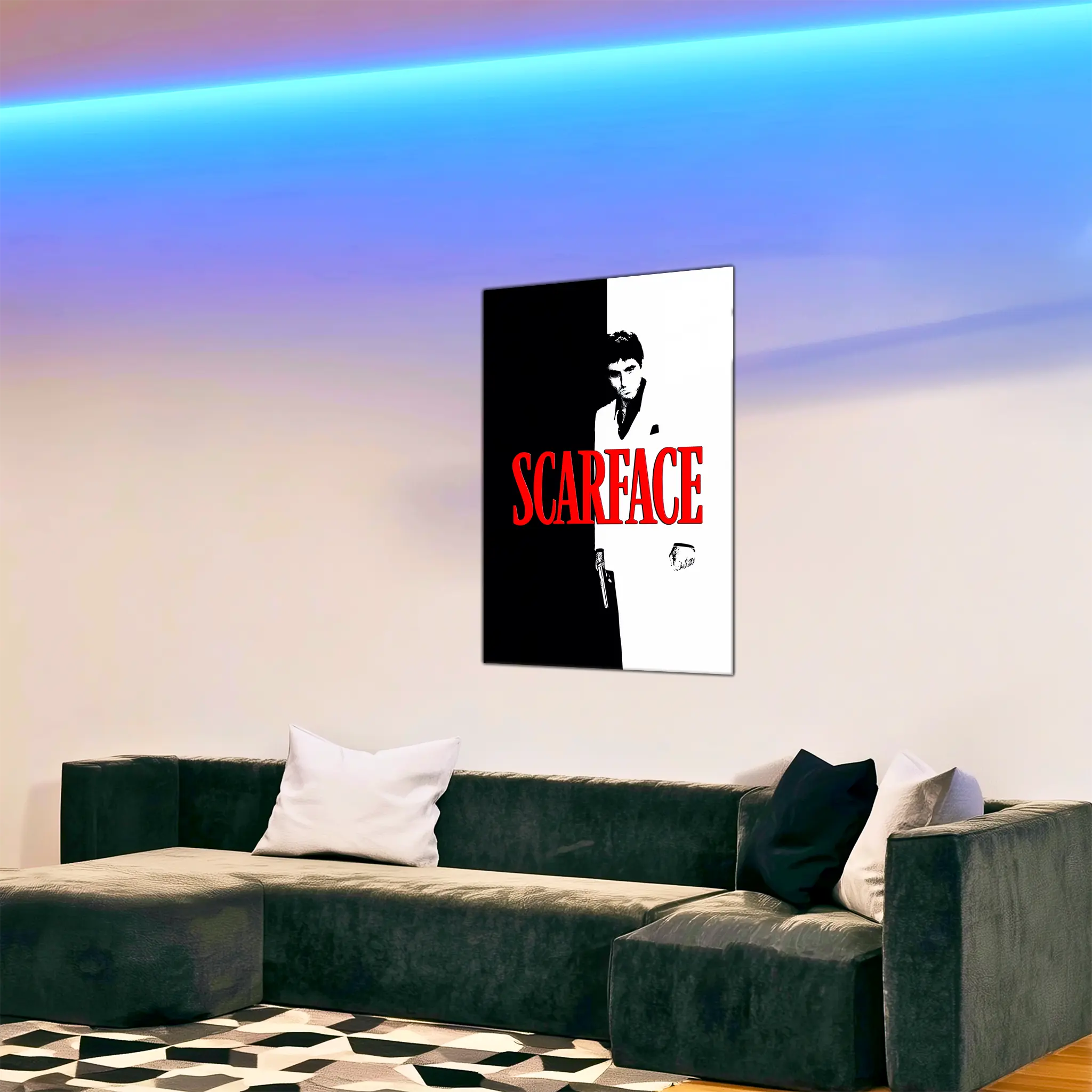 tableau-scarface-dans-le-salon | DreamWay