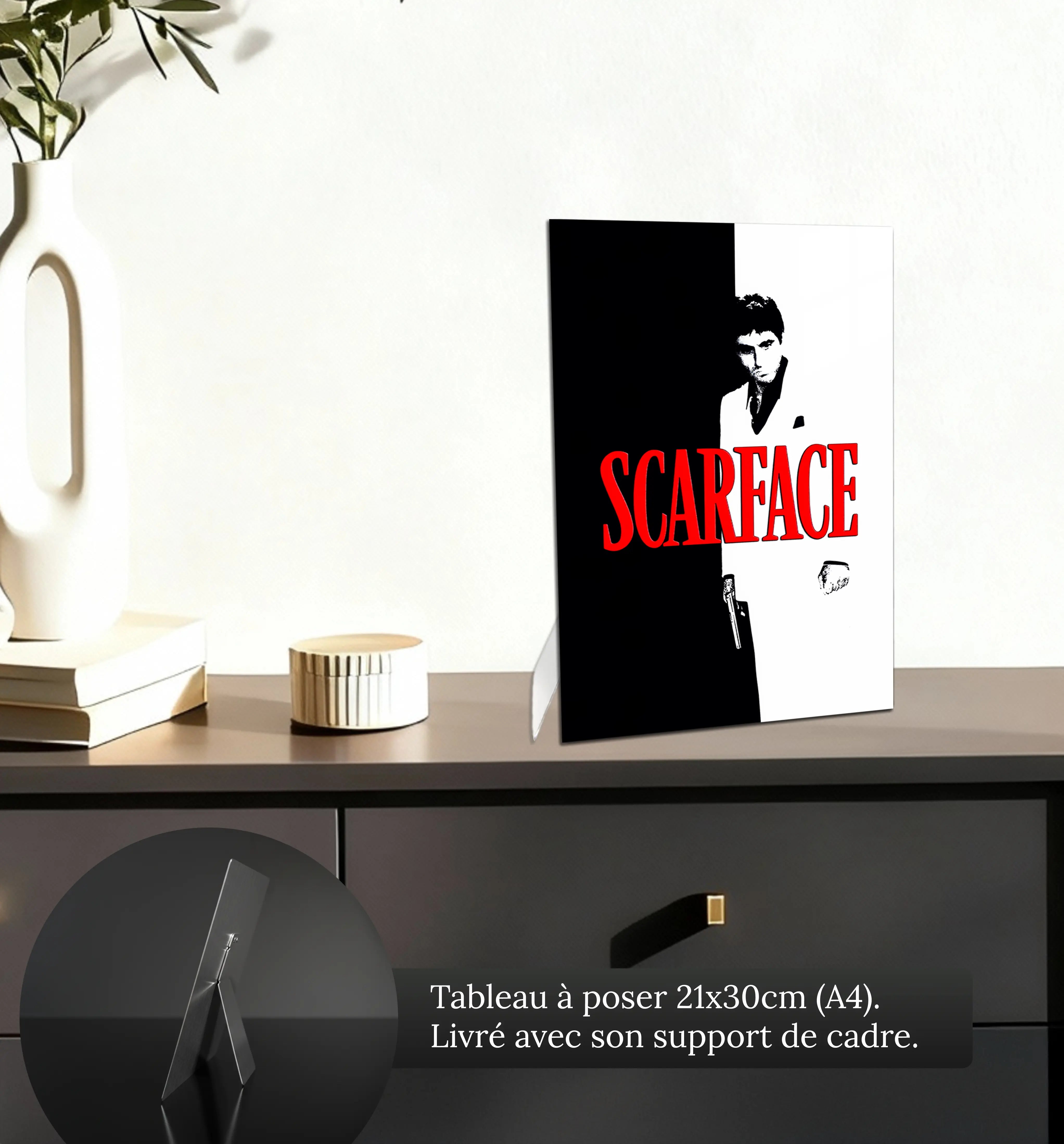 tableau-scarface-petit-format-a-poser-sur-meuble | DreamWay